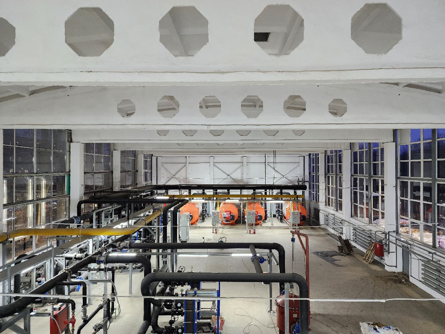 Чехов, Чехов-7, деревня Алексеевка, бывший поселок Чернецкое, котельная 6, реконструкция, модернизация, капитальный ремонт, новое оборудование, автоматизация процессов, глава округа михаил собакин, теплоснабжение, горячее водоснабжение, вертикалки,