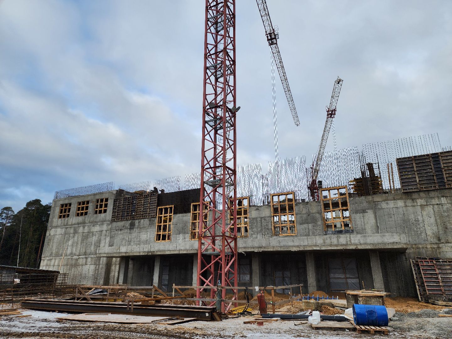 строительство, ногинск, центр образования, новая школа, благоустройство,