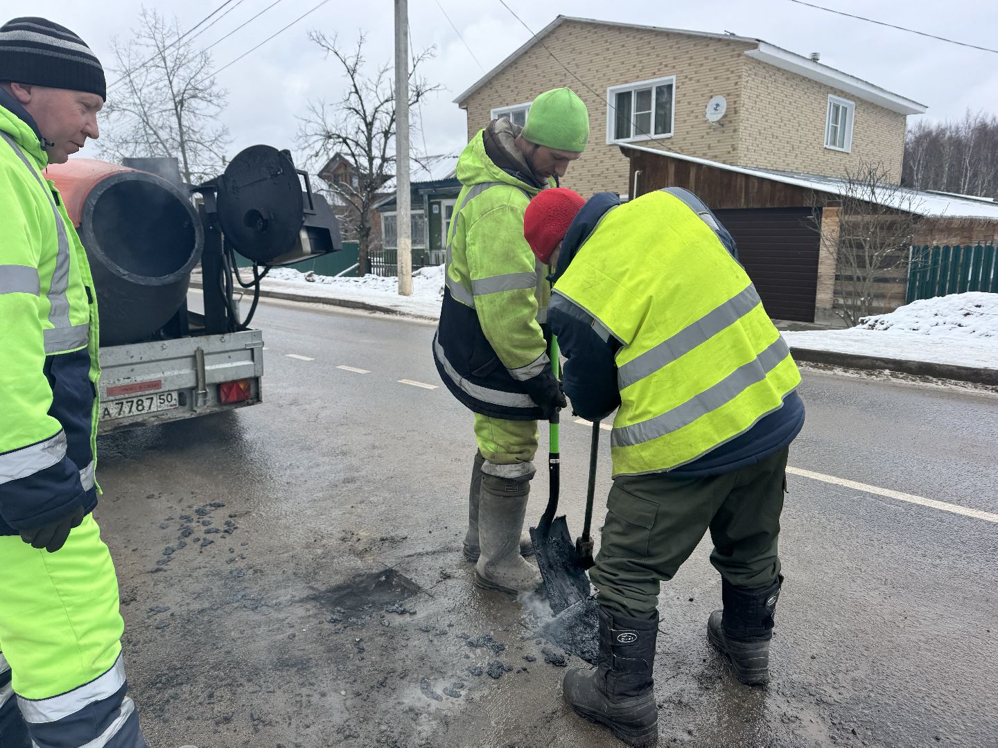 шаховская, ямочный ремонт, ямочный ремонт дорог,