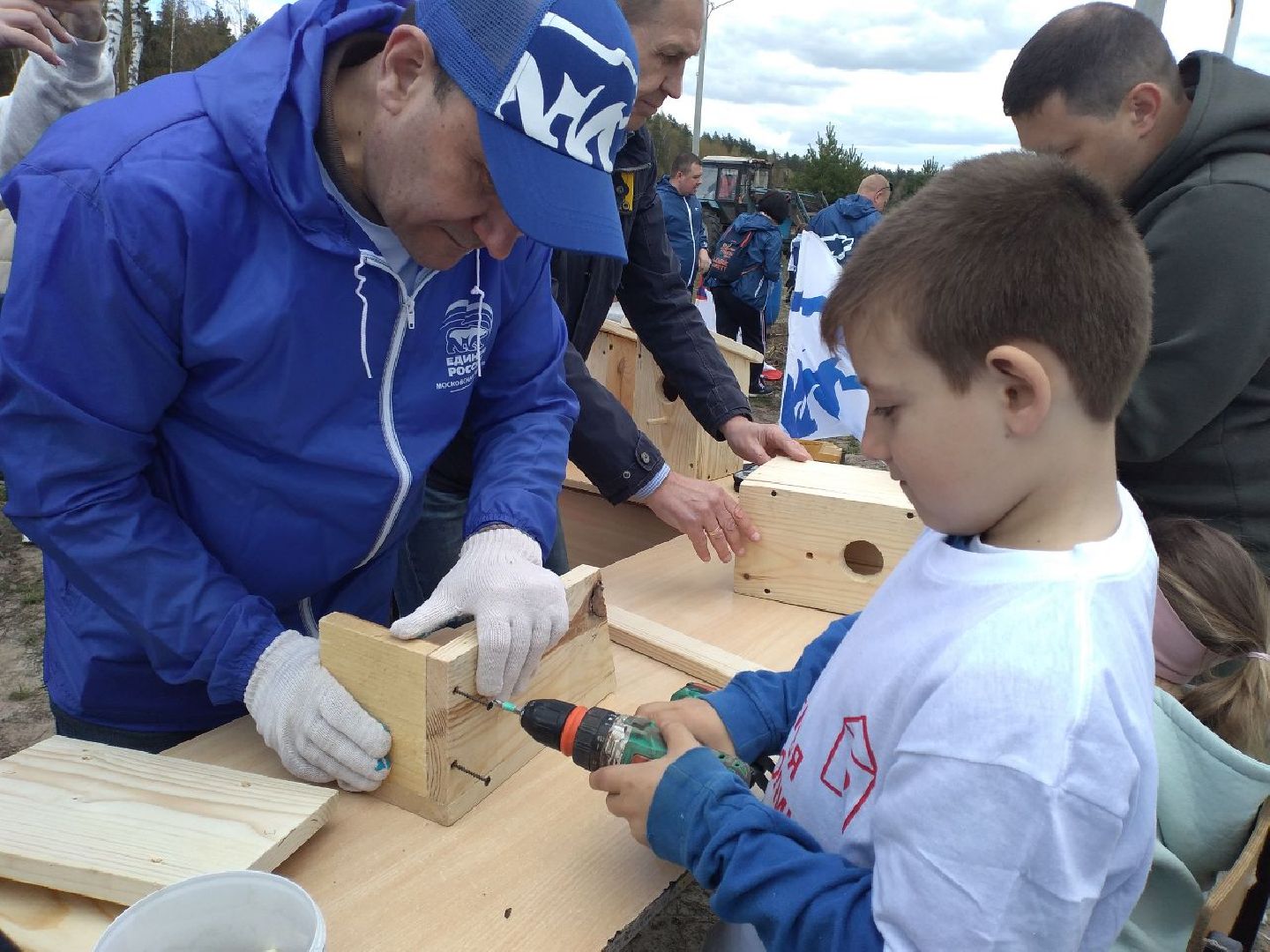 субботник, дети, волонтёры, Лосино-Петровский