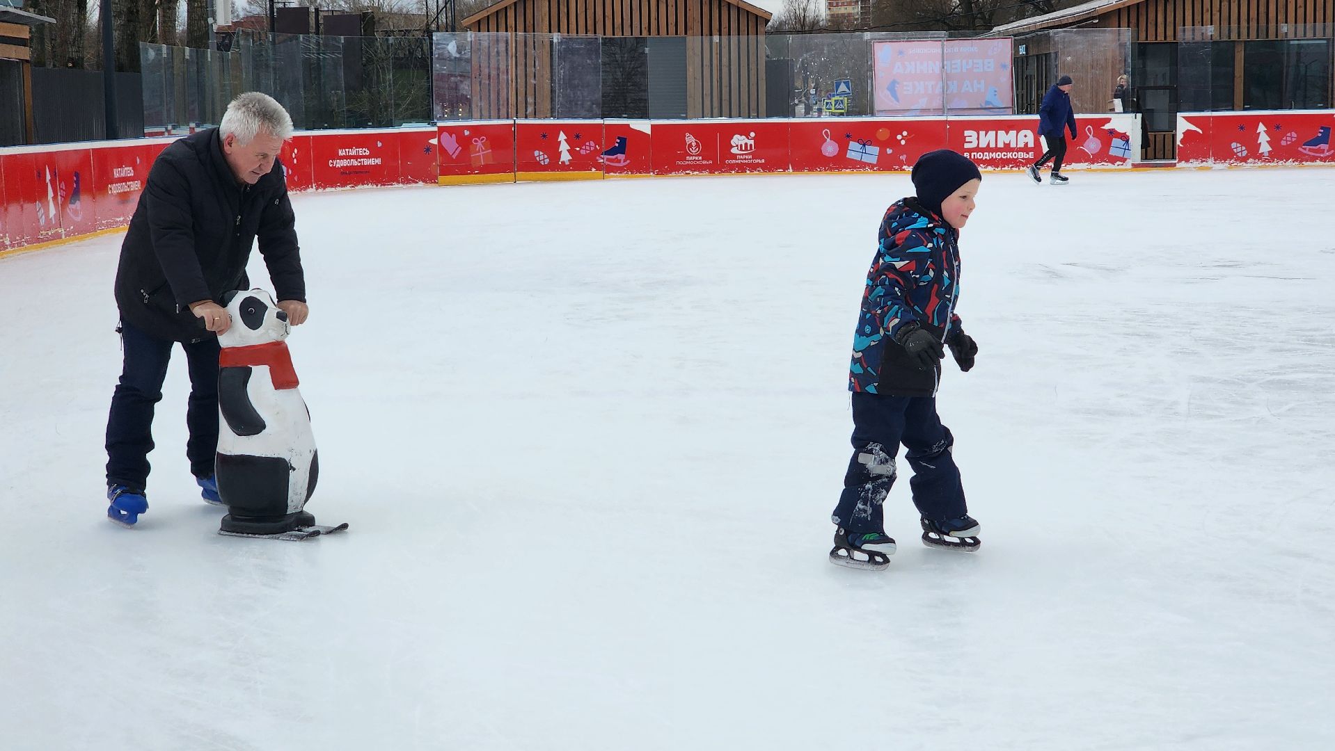 солнечногорск, вертикалки, зима в подмосковье, каток,