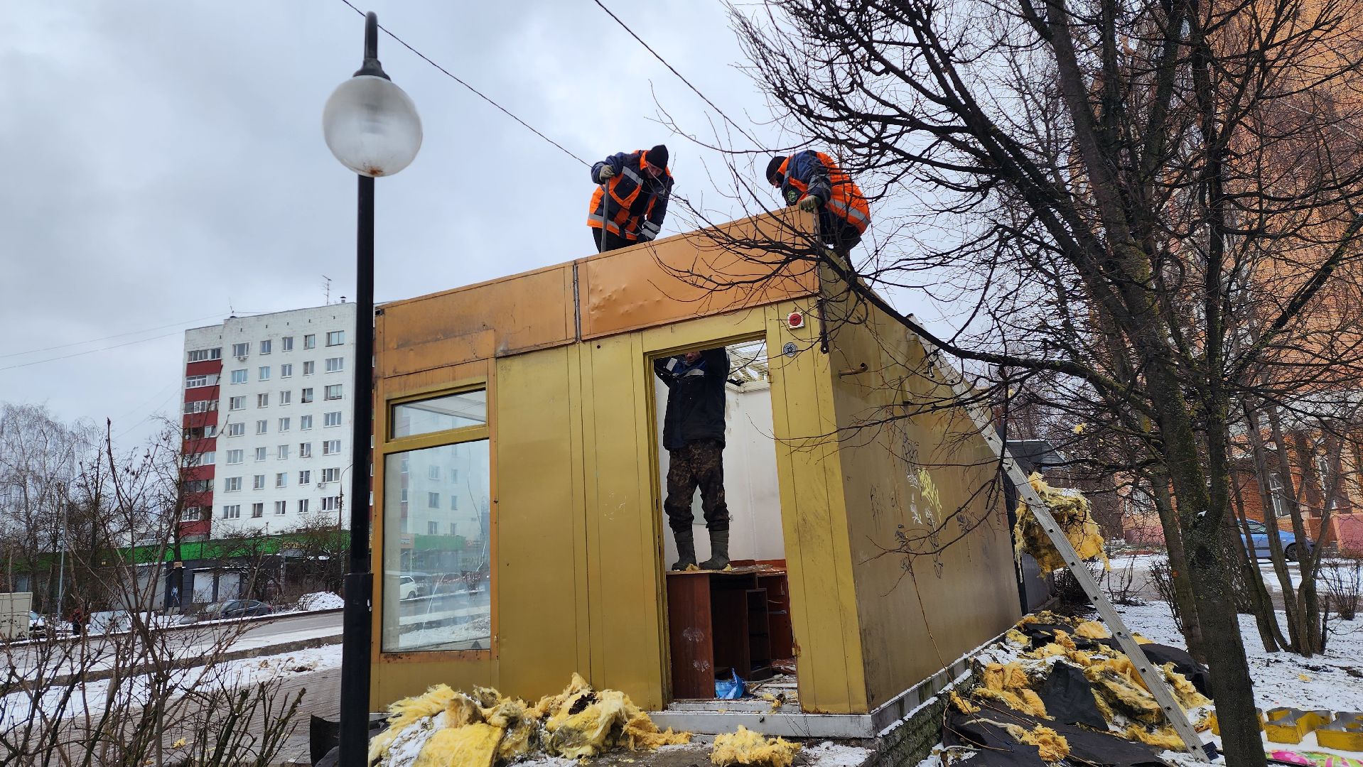 истра, благоустройство, вертикалка, демонтаж,