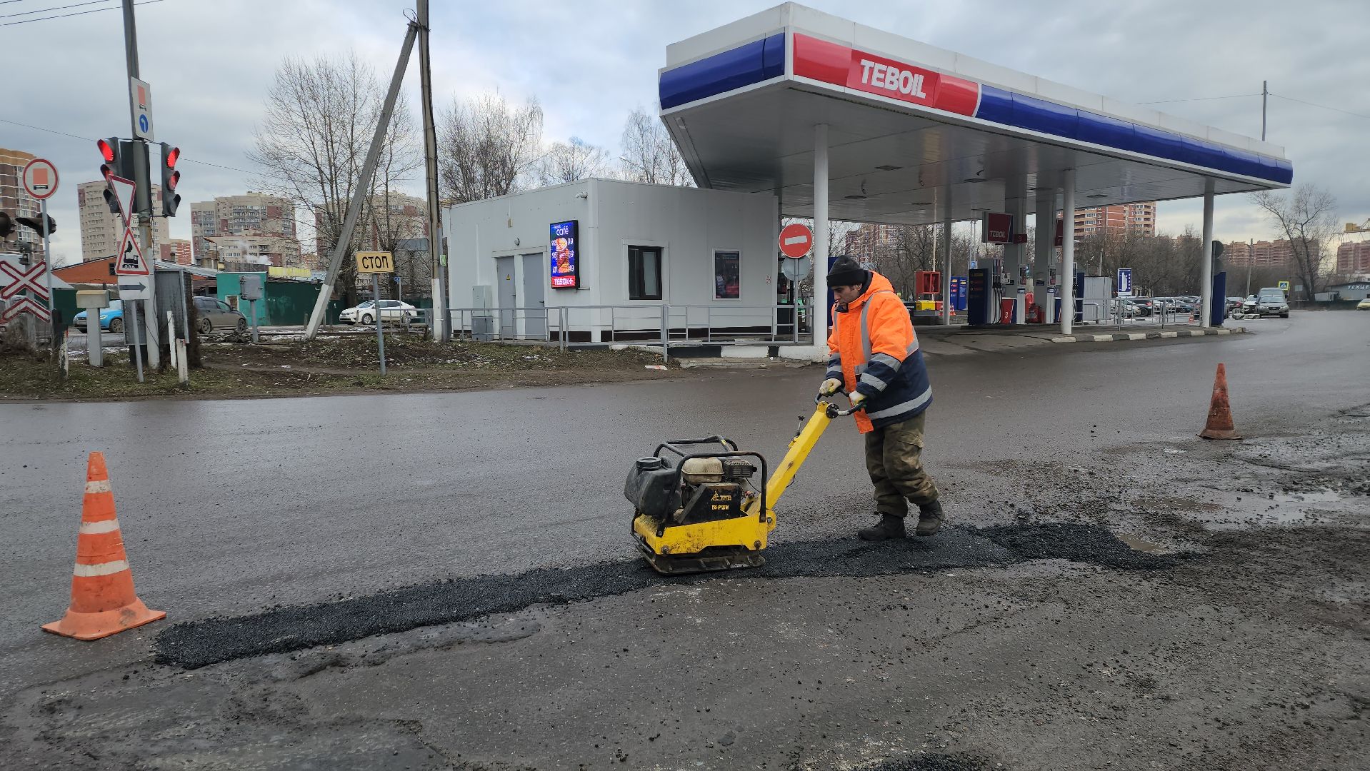 вертикалки, ивантеевка, ямочный ремонт, дорожное покрытие, асфальтирование, коммунальные службы,