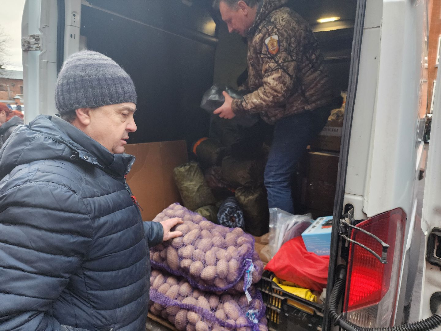 вертикалки, Зарайск, гуманитарный груз,