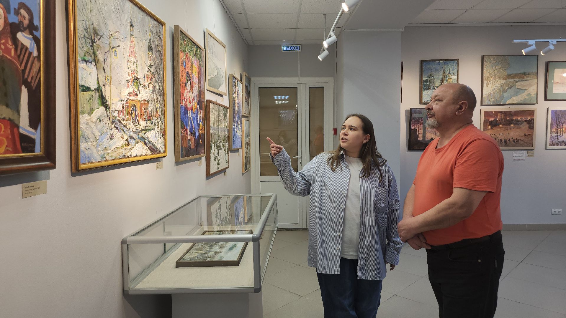 люберцы, люберецкая картинная галерея, выстовка, художники,