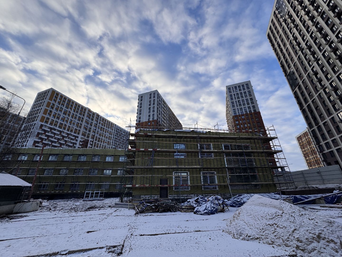 ЖК Инновация, вертикалки, строительство в одинцово, новый детский сад в одинцово,