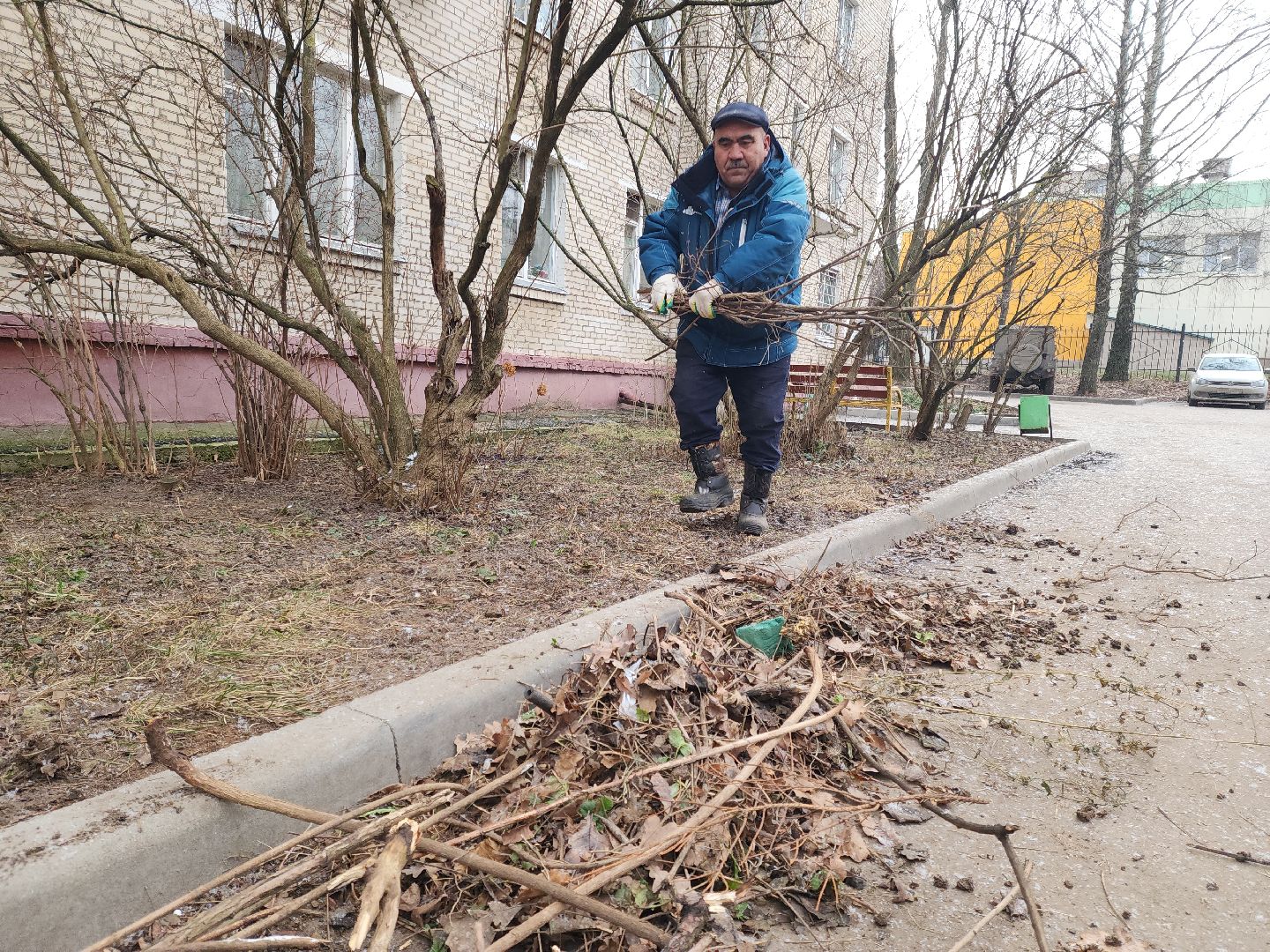 Подольск, Управляющая компания, Уборка територии, Благоустройство, вертикалки,