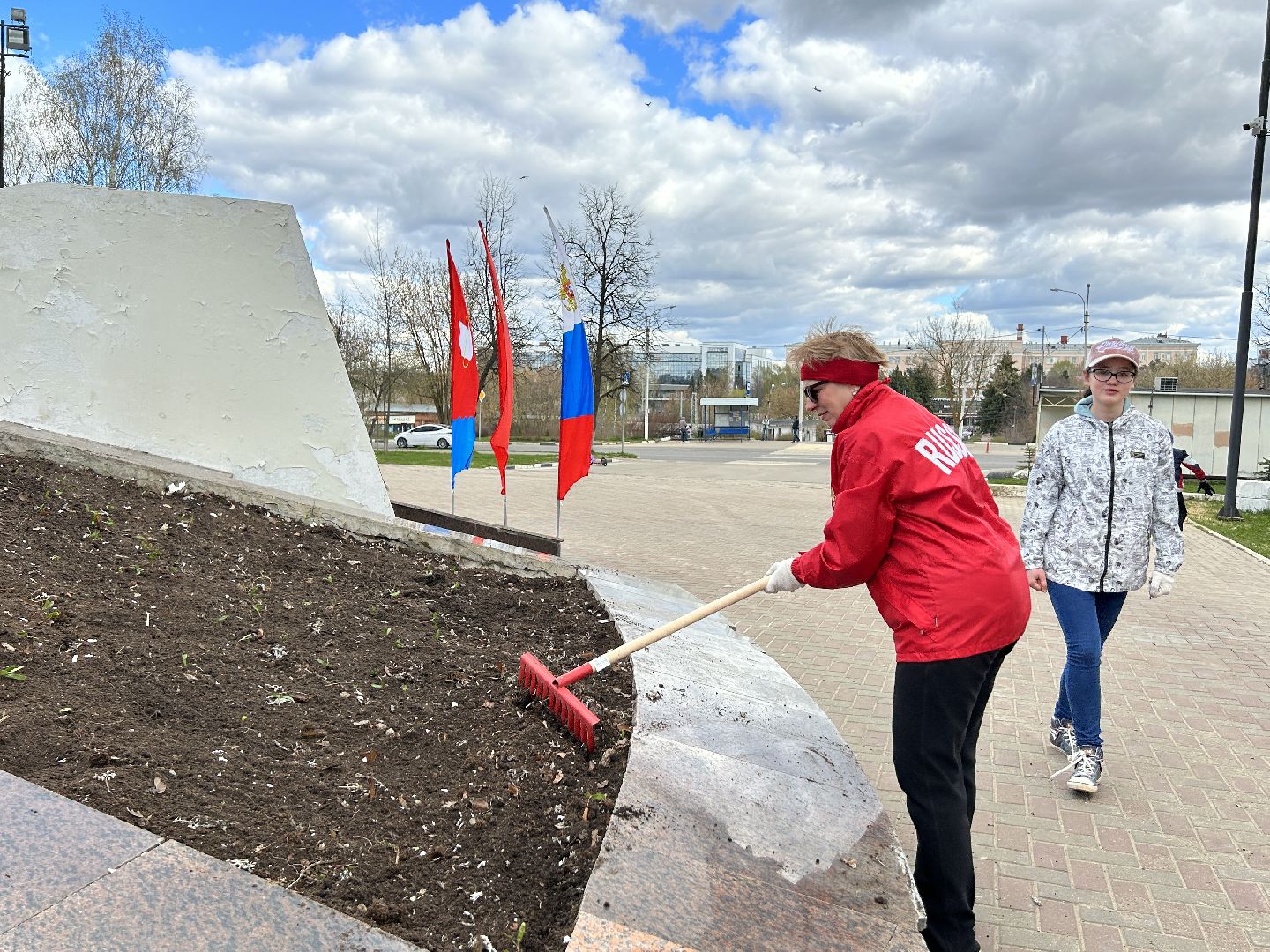 Субботник, благоустройство, Фрязино, библиотеки