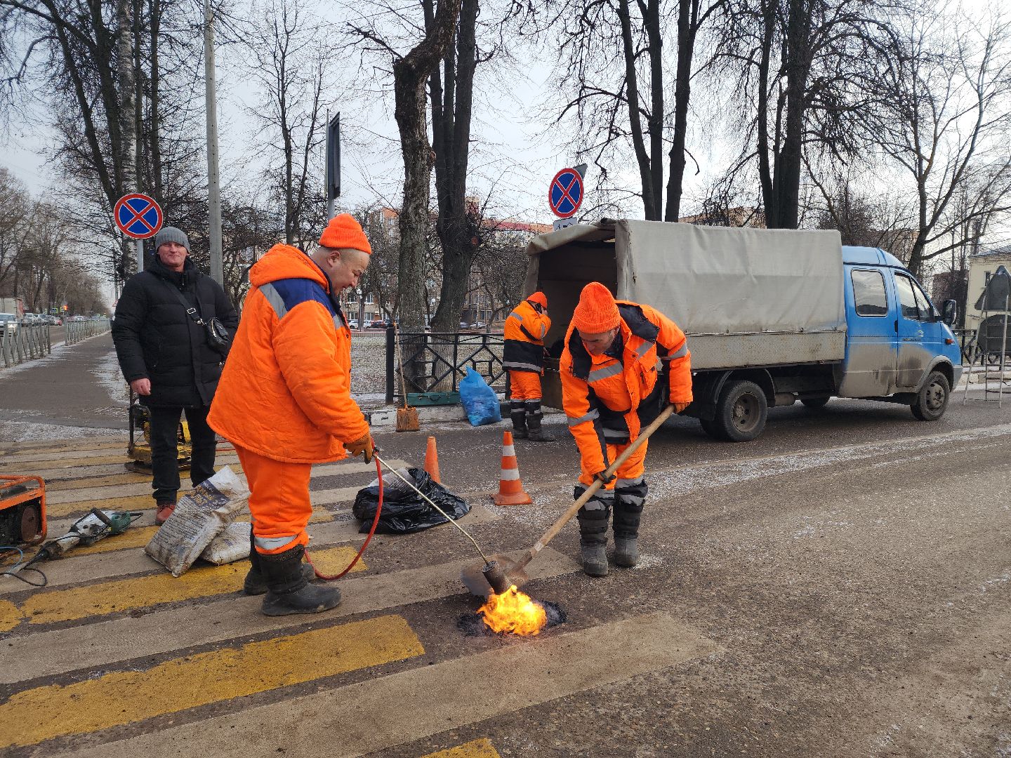 Подольск, Ямочный ремонт, Большая Зеленовская, Ремонт дорог, вертикалки,