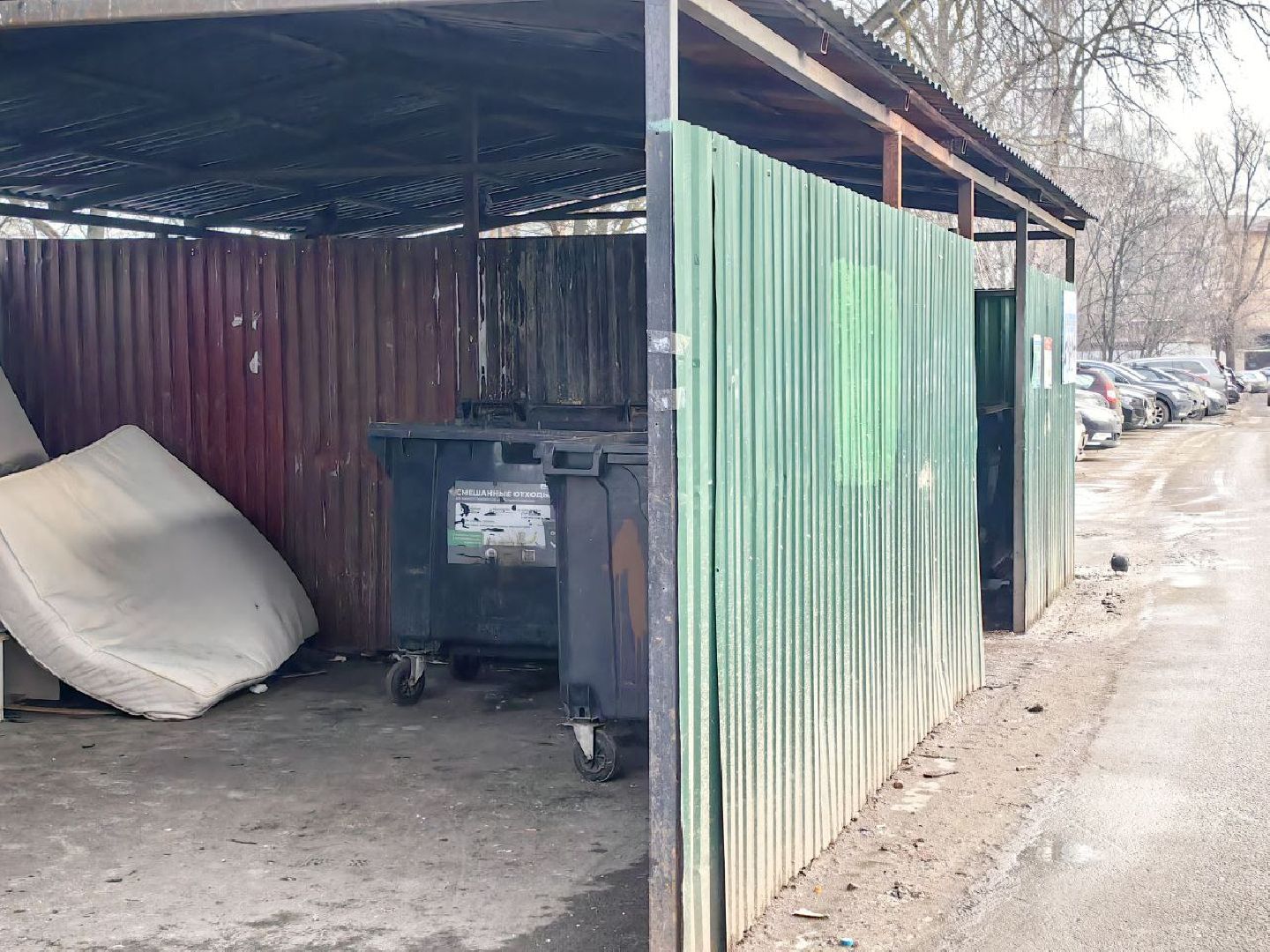 контейнер для мусора, площадка, благоустройство, отходы, вертикалки,
