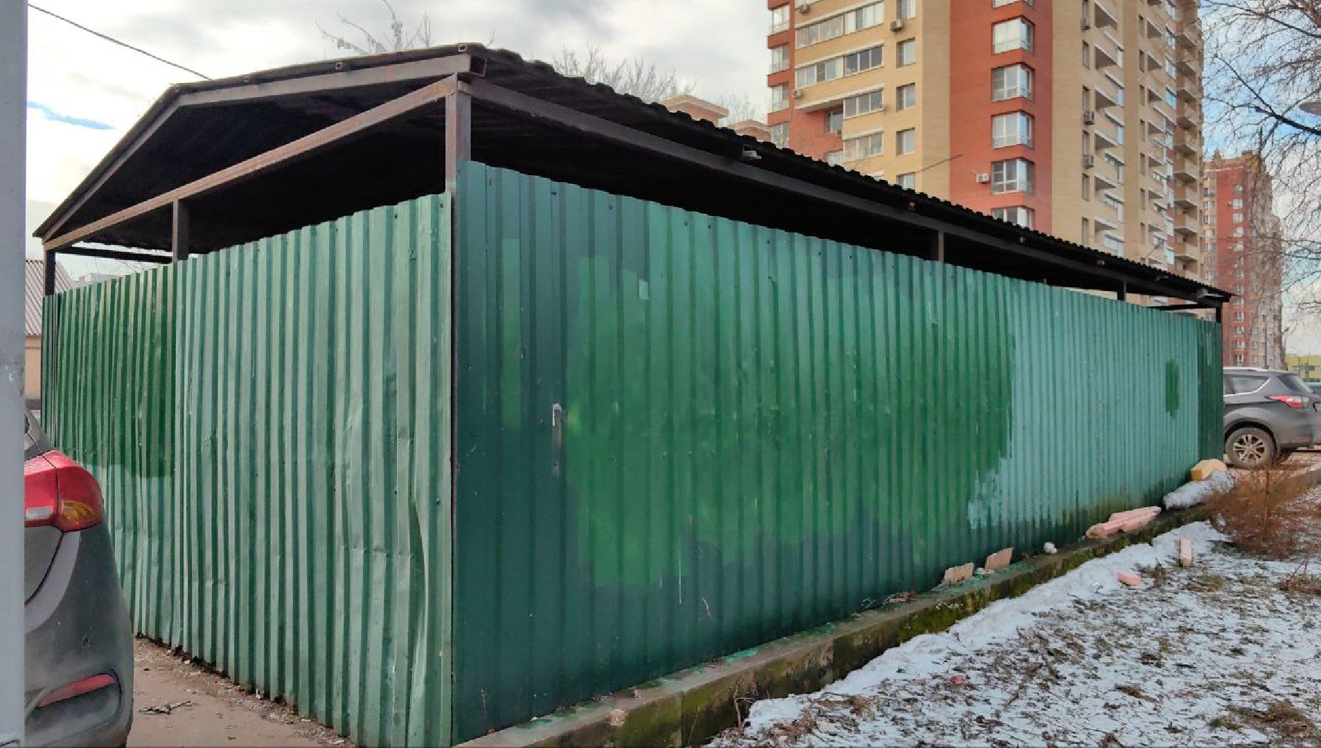 контейнер для мусора, площадка, благоустройство, отходы, вертикалки,