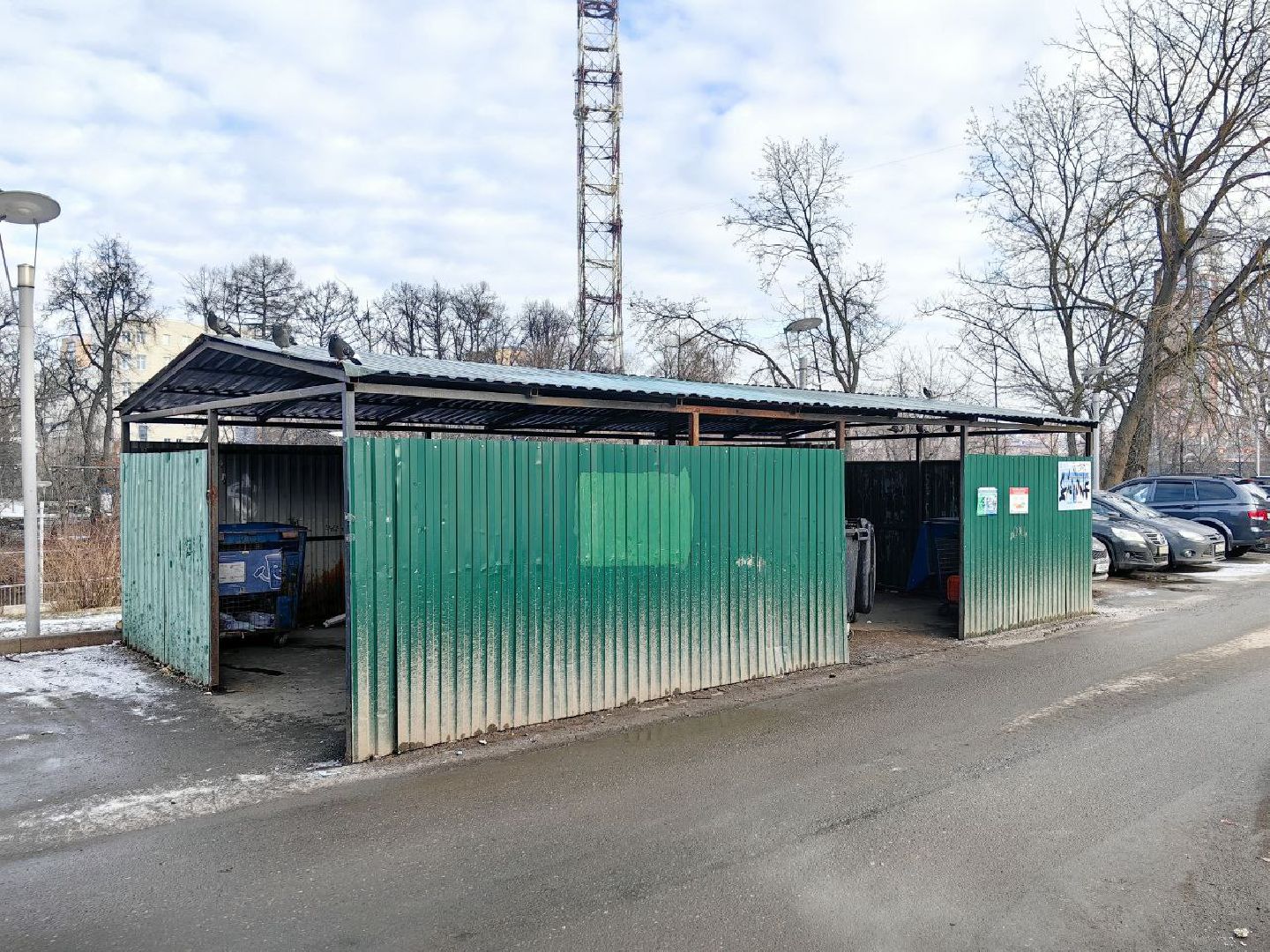 контейнер для мусора, площадка, благоустройство, отходы, вертикалки,