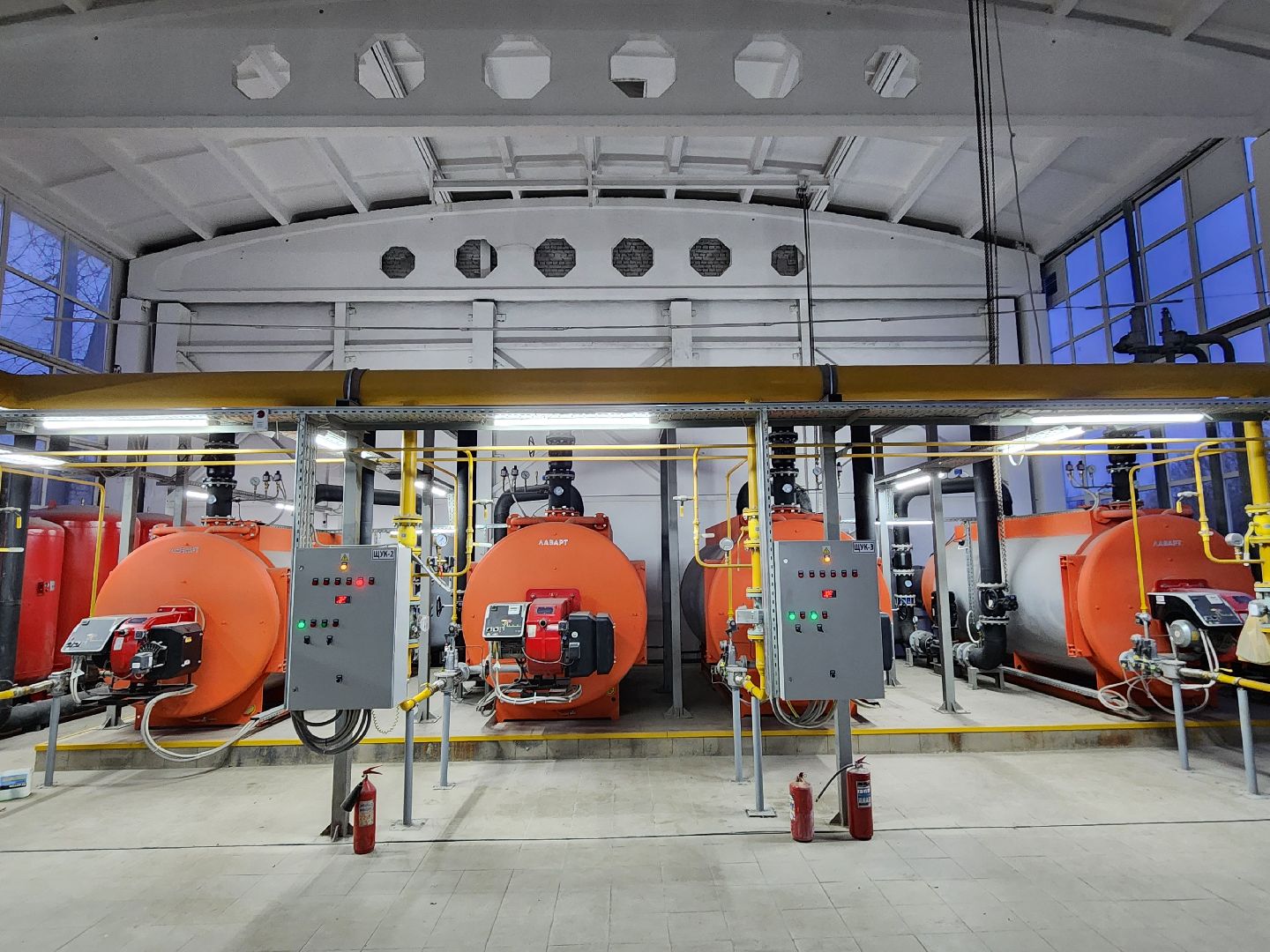 Чехов, деревня Алексеевка, Чехов-7, поселок Чернецкое, котельная, модернизация, новые котлы, вертикалки,