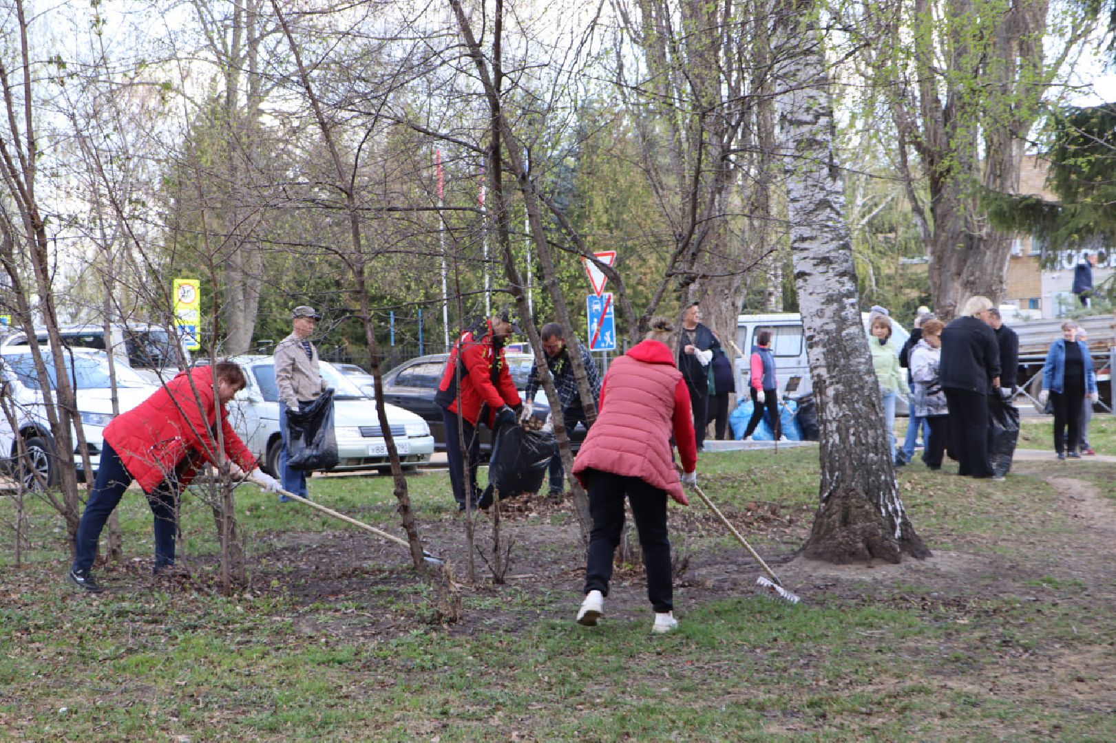 субботник, Серебряные Пруды, уборка города