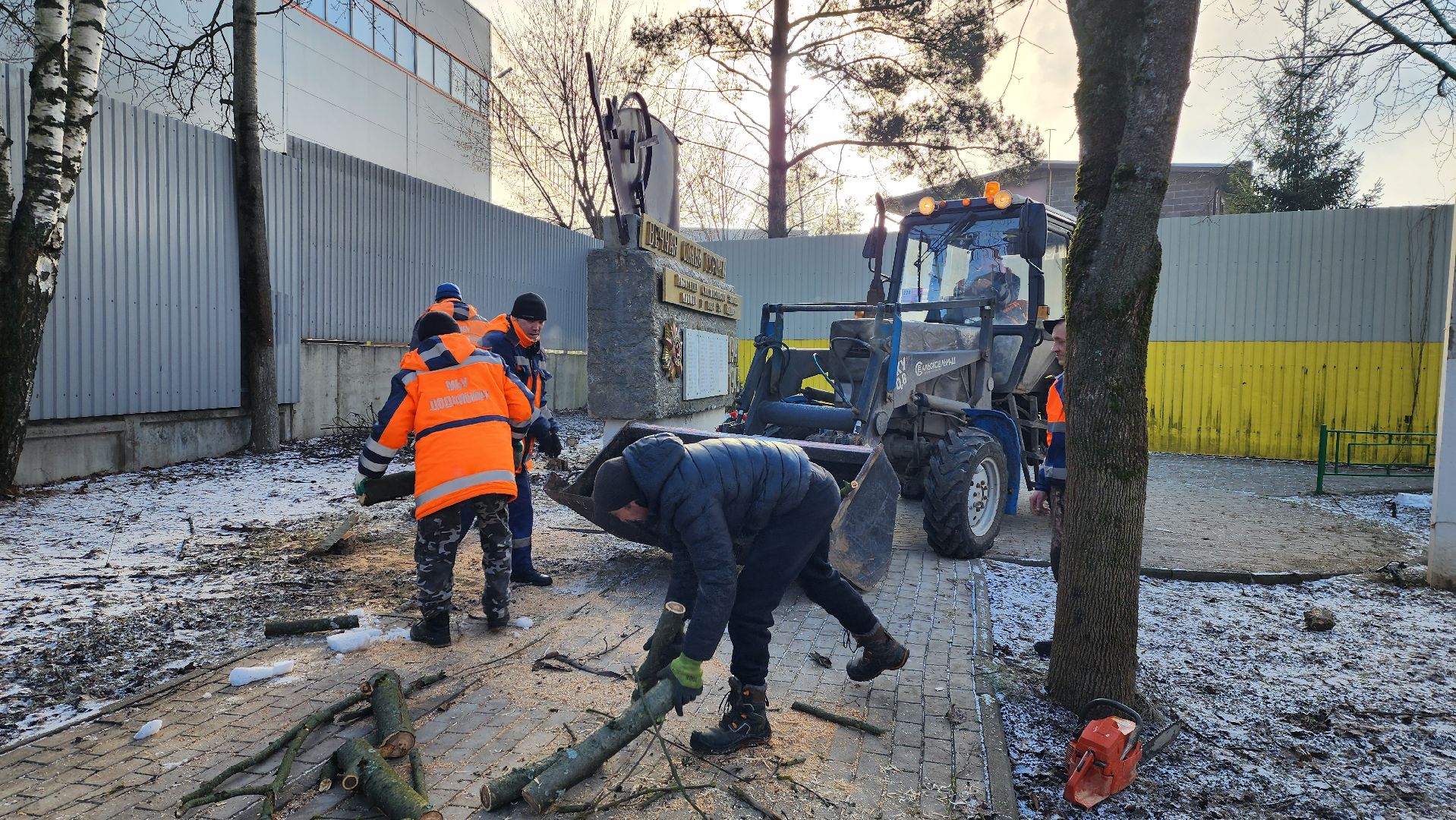 истра, благоустройство, мемориал погибшим,