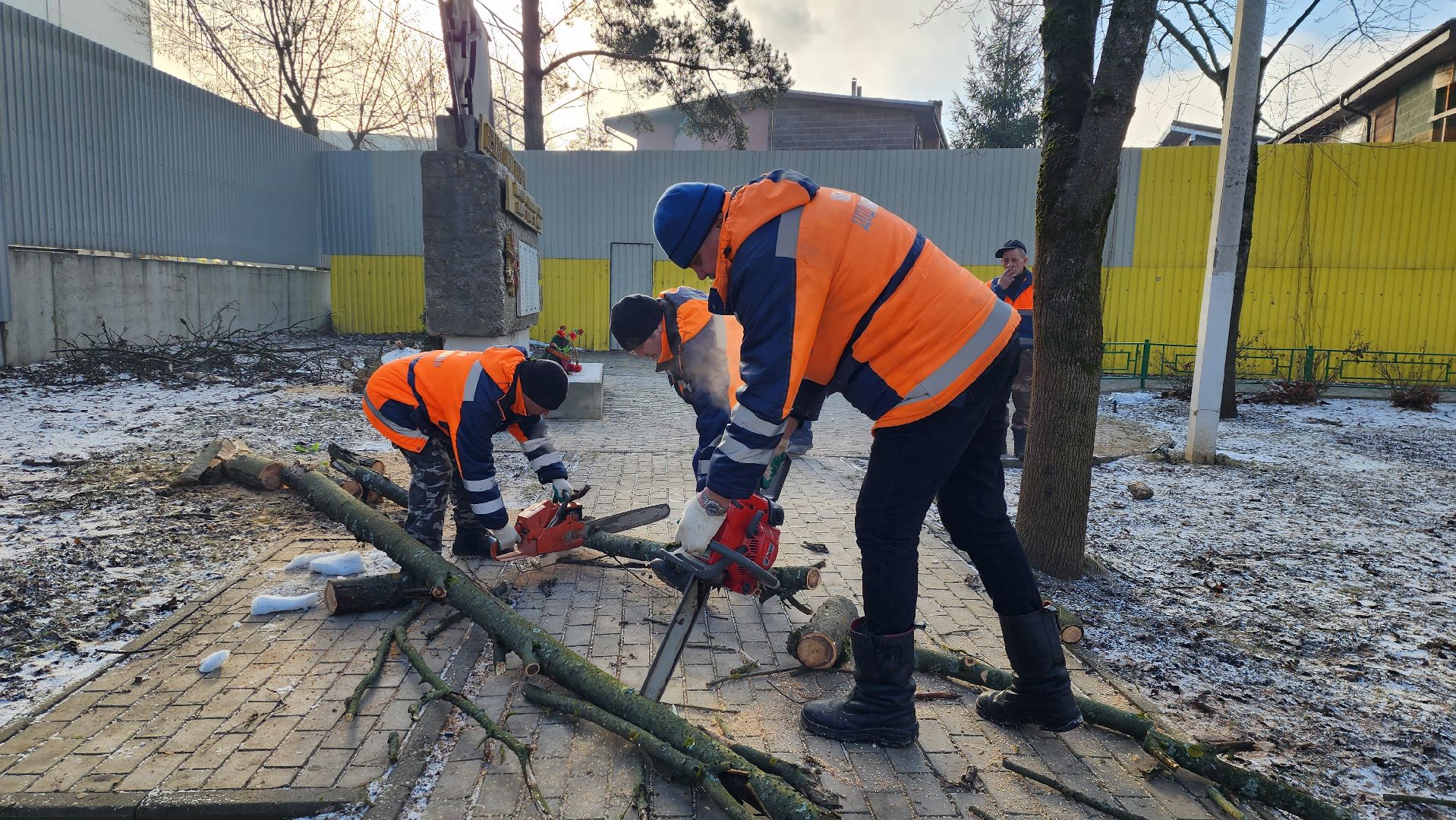 истра, благоустройство, мемориал погибшим,