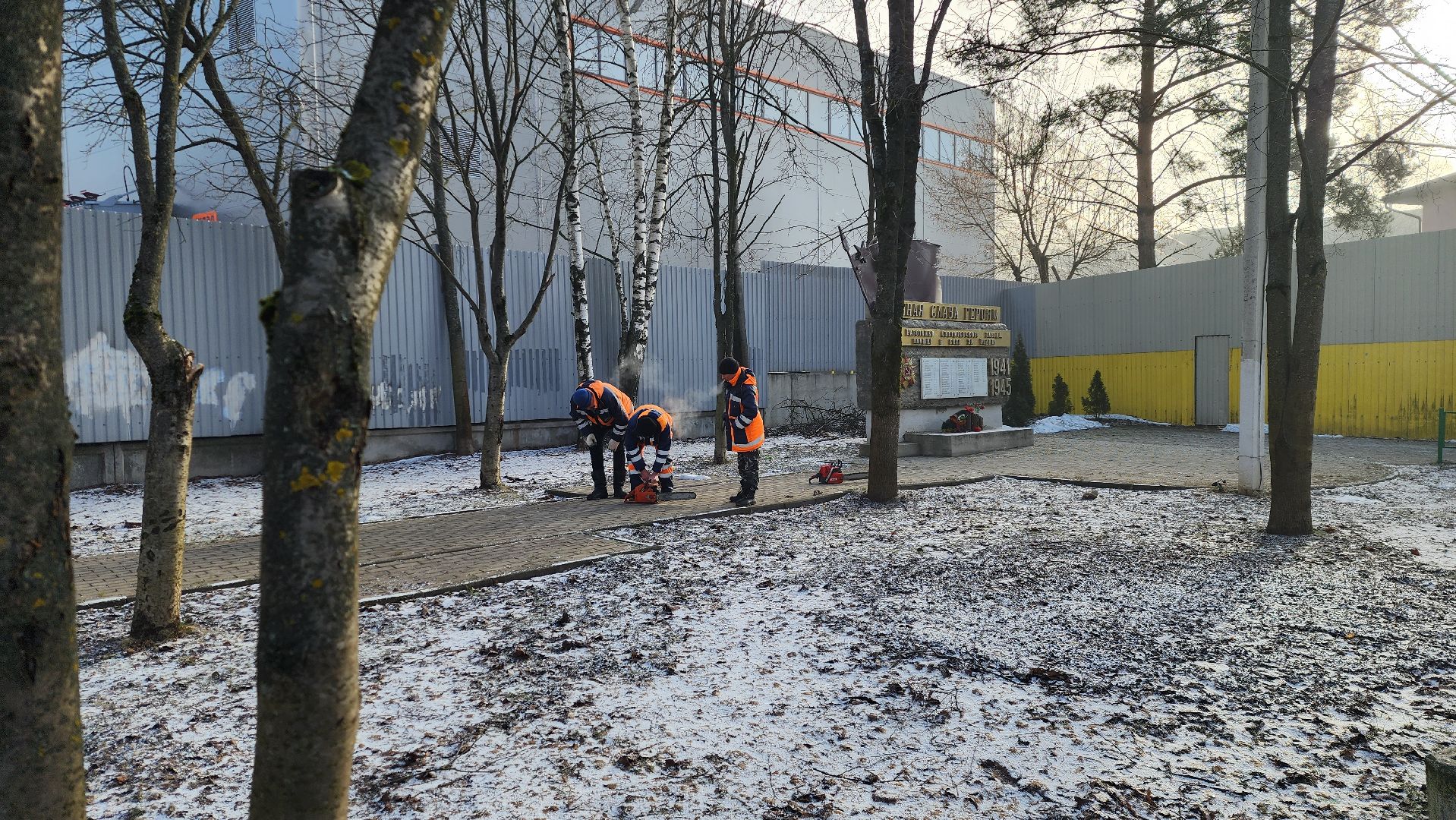 истра, благоустройство, мемориал погибшим,