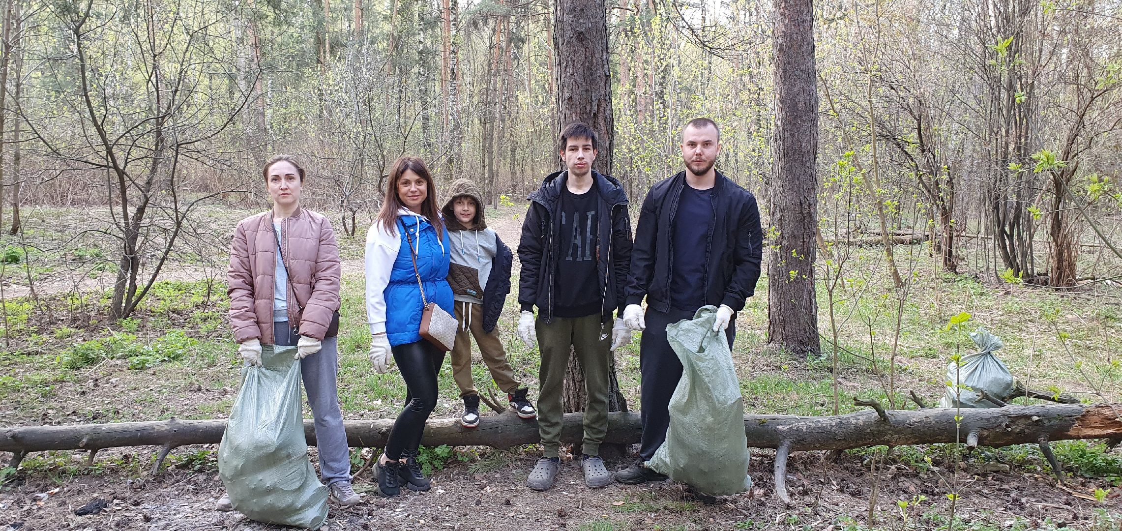 субботник, Кузьминский лесопарк, Котельники, уборка