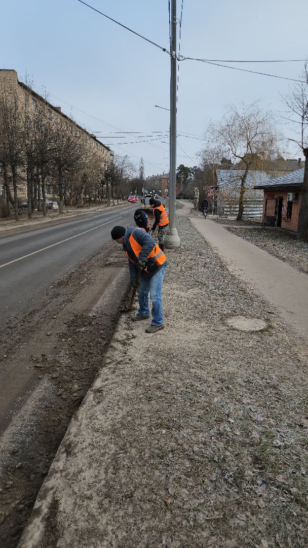 серпухов, подмосковье, уборка дороги,