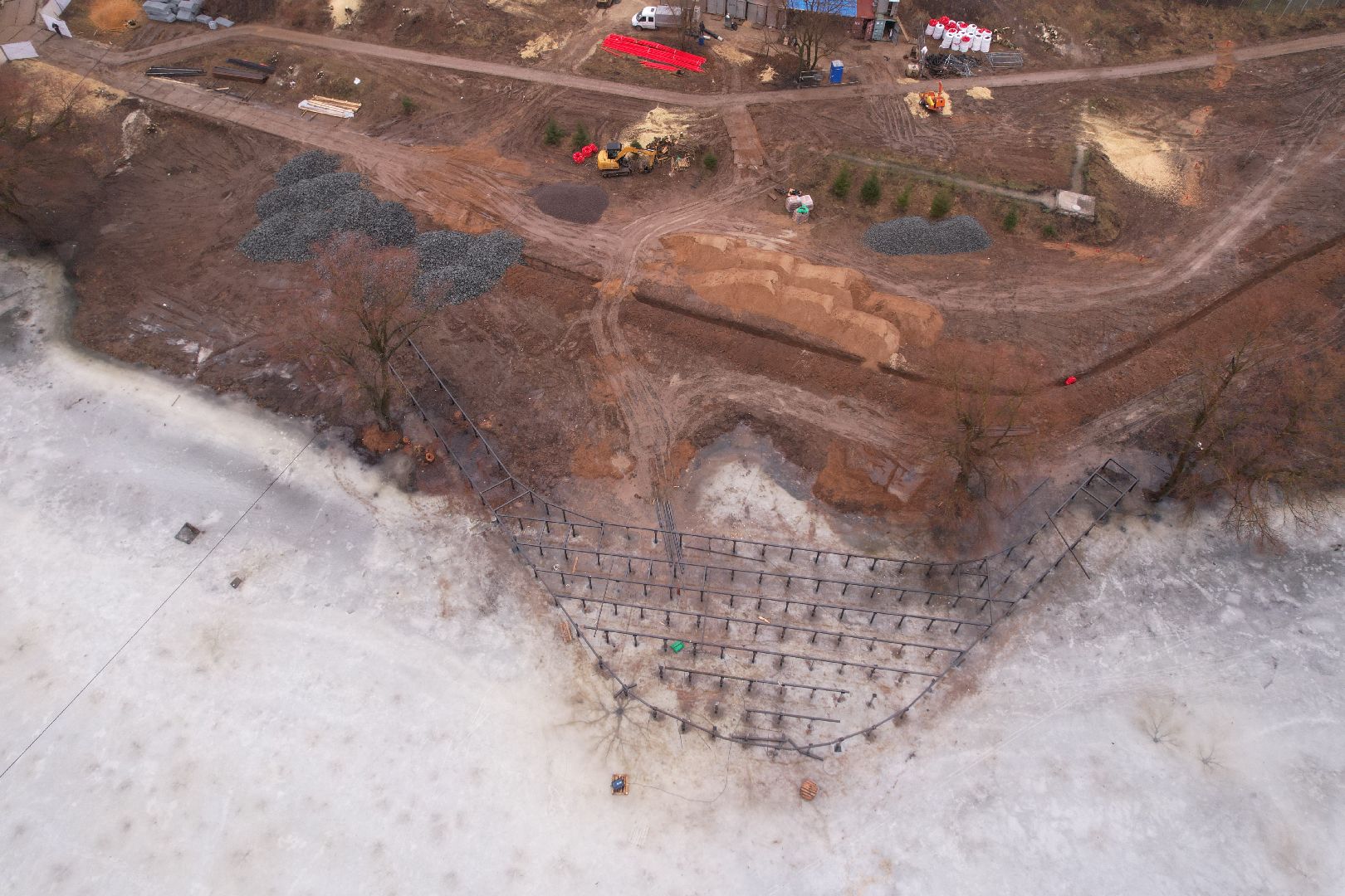 видео с коптера, чехов, благоустройство,