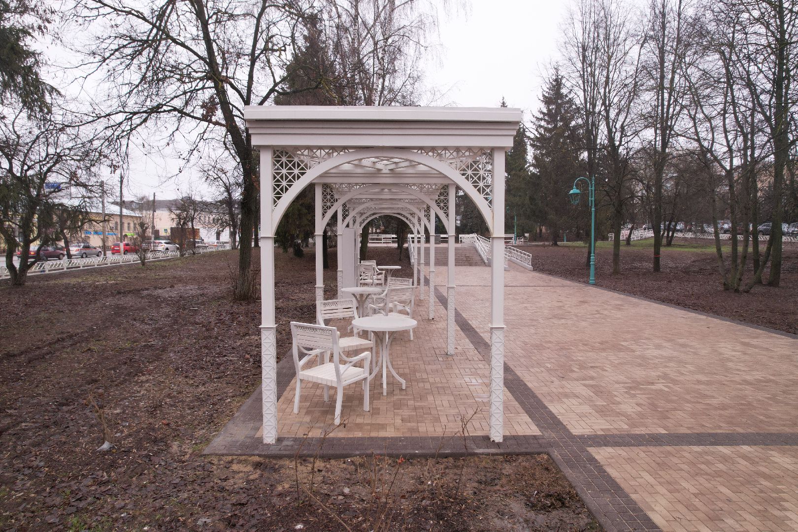 видео с коптера, чехов благоустройство,