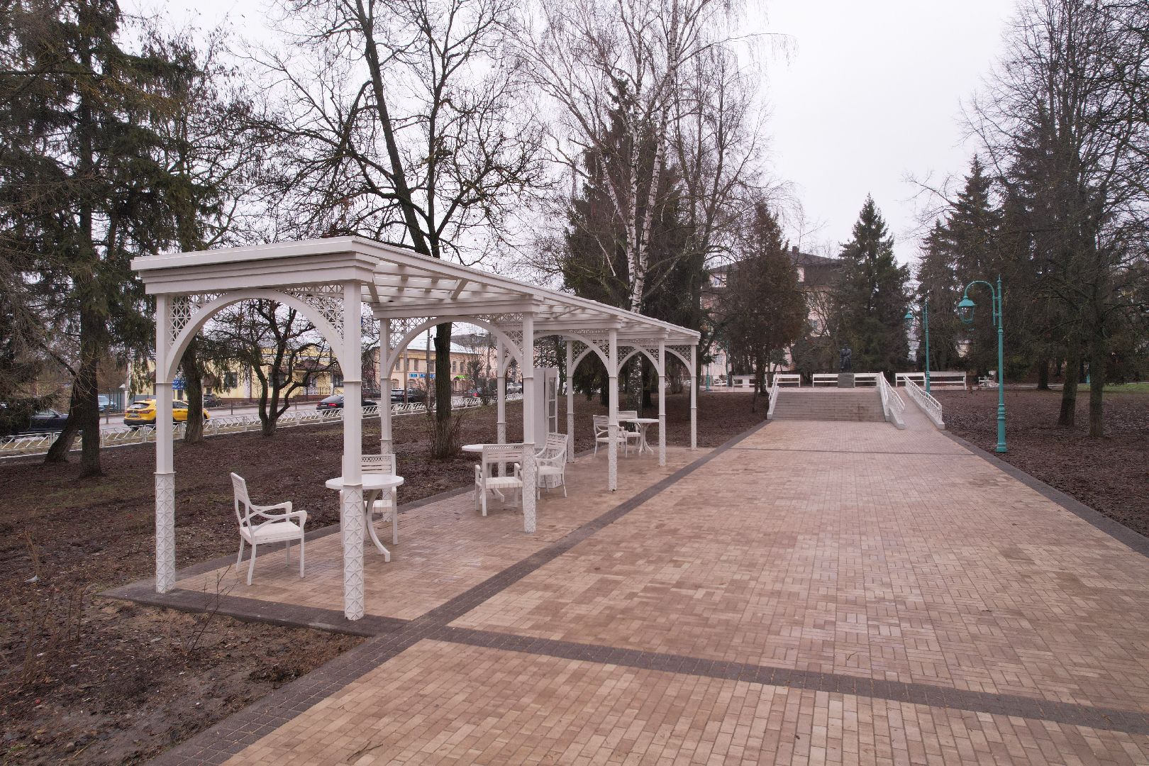 видео с коптера, чехов благоустройство,