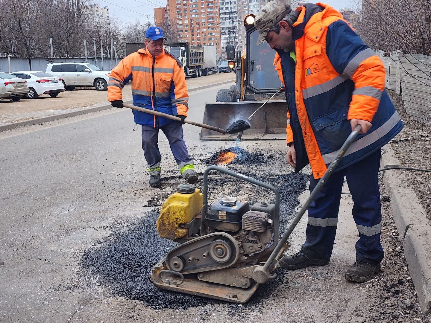 дороги, ямочный ремонт, котельники, вертикалки,