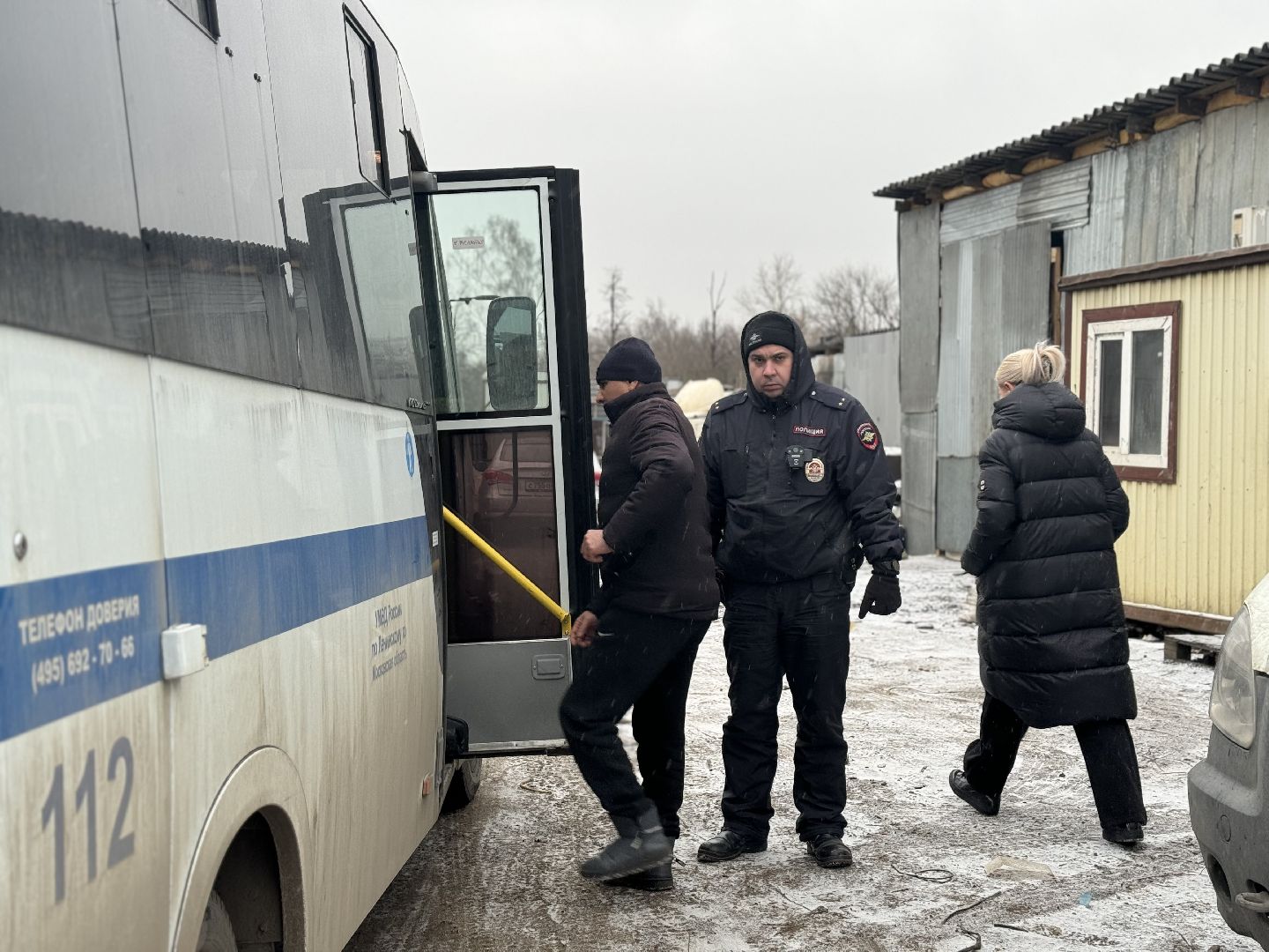 Рейд, Полиция Ленинского округа, мигранты, Село Булатниково,