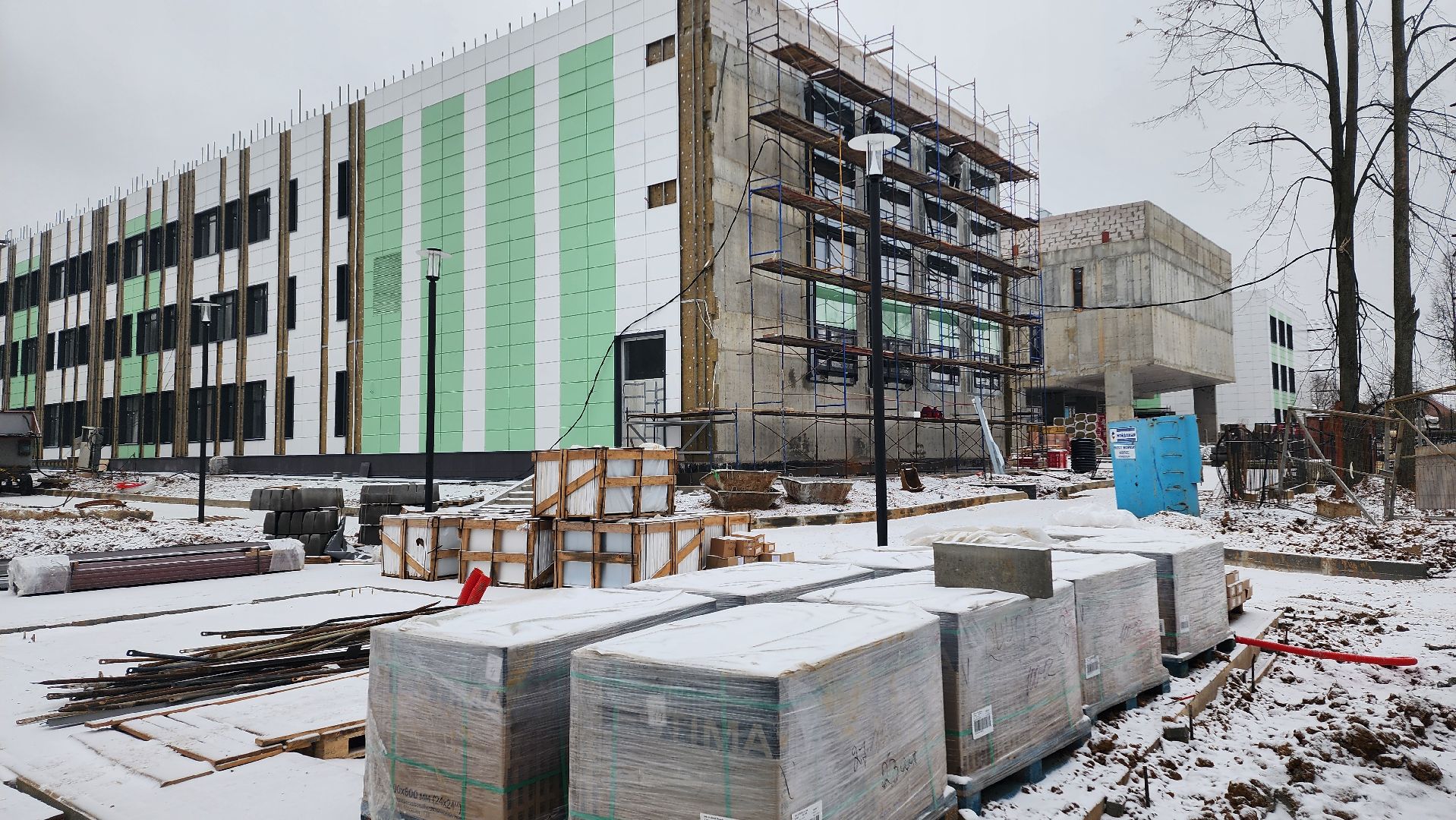 домодедово, стройка, ремонт, капремонт, новая школа, подмосковье,