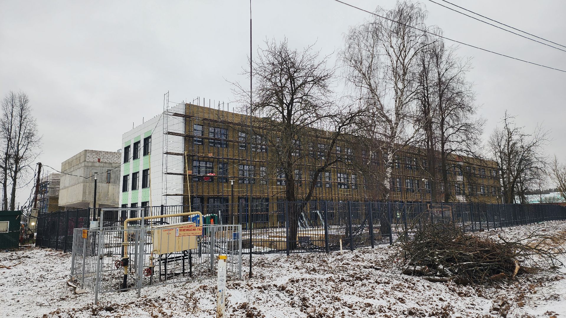 домодедово, стройка, ремонт, капремонт, новая школа, подмосковье,