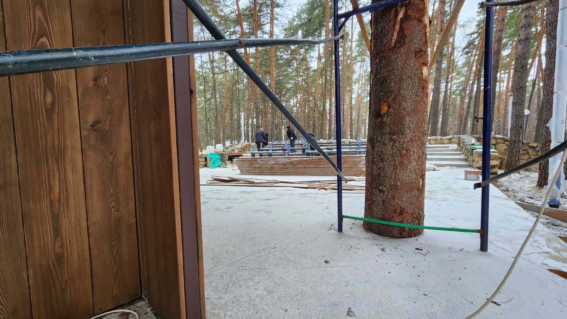 парк сказка, протвино, сцена под открытым небом, амфитеатр, благоустройство, вертикалки,