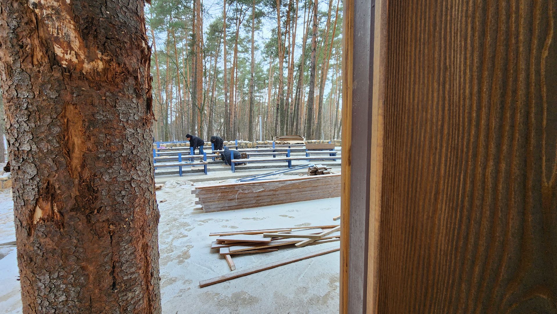 парк сказка, протвино, сцена под открытым небом, амфитеатр, благоустройство, вертикалки,