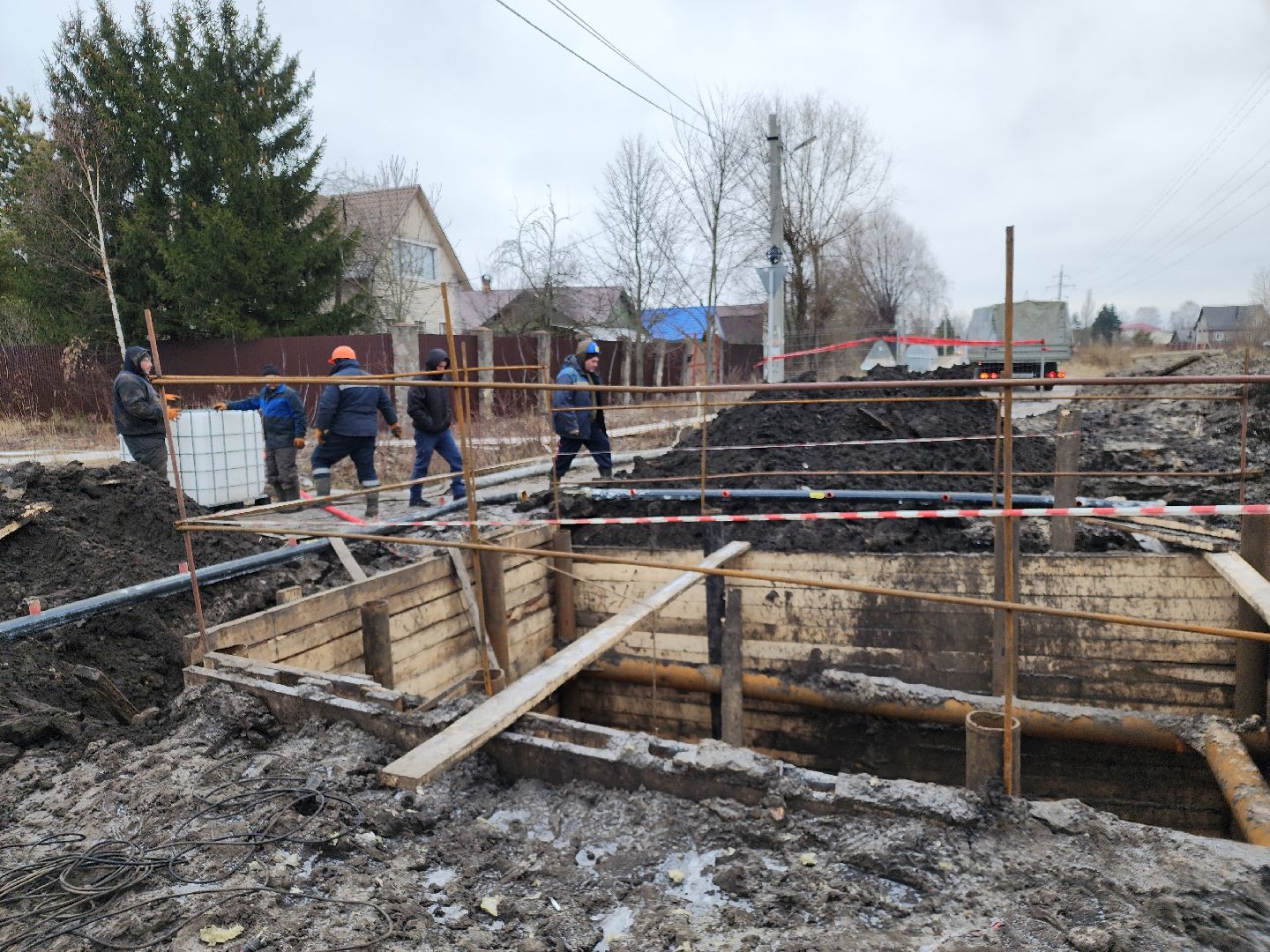 вертикалки, ремонт коллекторов, орехово-зуевский округ,