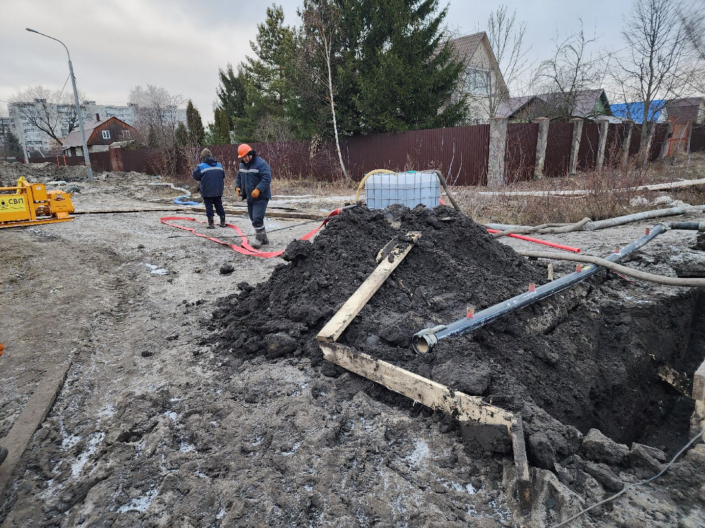 вертикалки, ремонт коллекторов, орехово-зуевский округ,