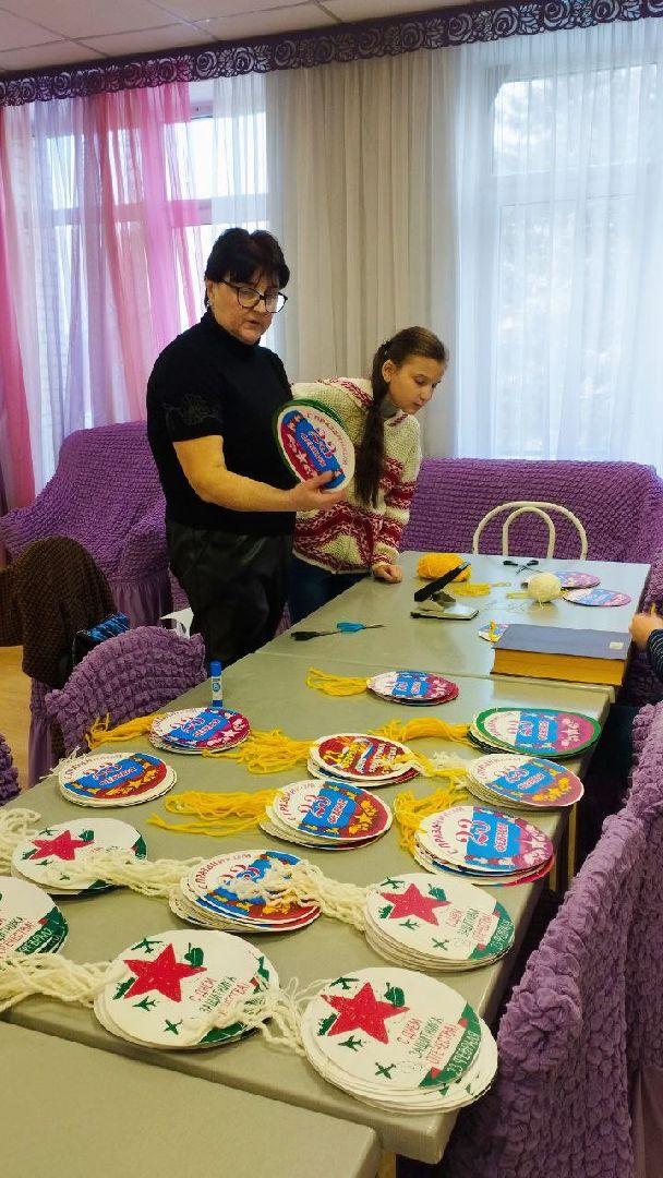 вертикалки, ивантеевка, центр социального обслуживания, открытки участникам сво, день защитника отечества,социализация детей,мастер-класс,