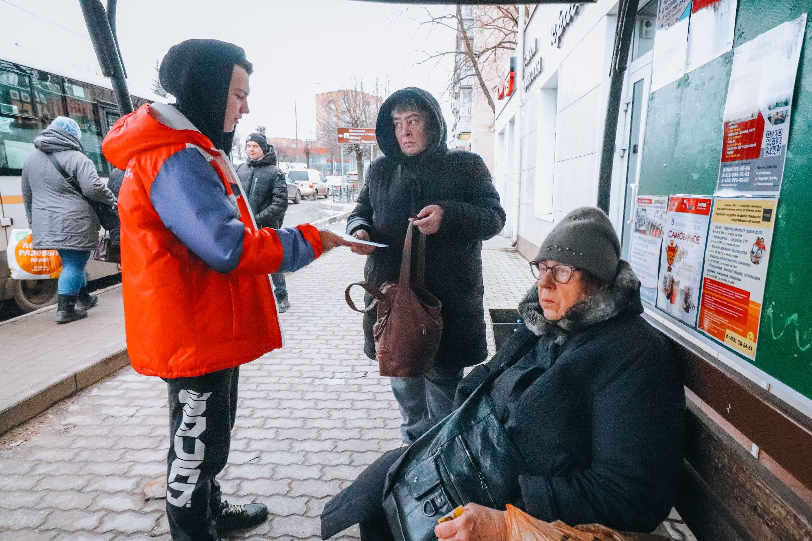 Клин, общество, безопасность на дорогах, волонтеры, транспорт, вертикалки,