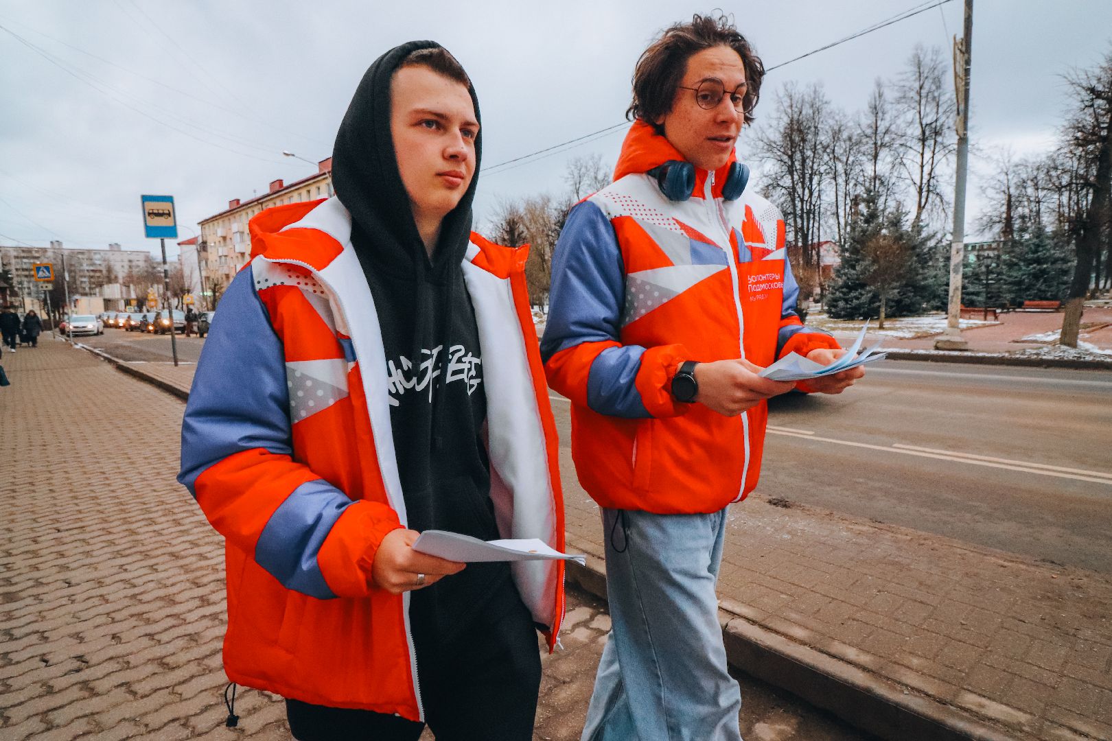 Клин, общество, безопасность на дорогах, волонтеры, транспорт, вертикалки,