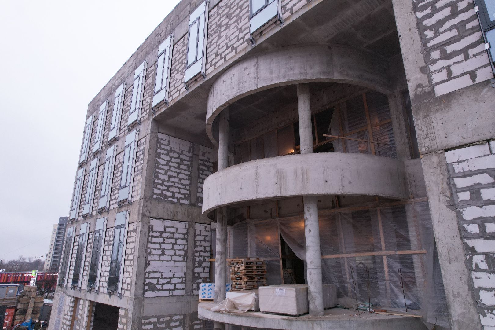 видео с коптера, чехов, медицина,