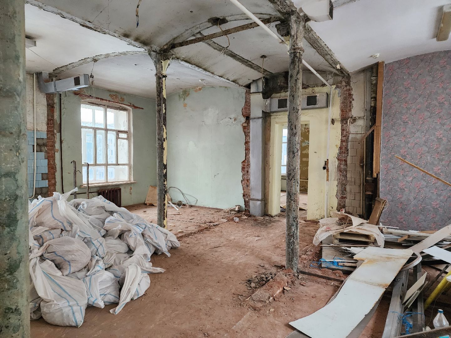 вертикалки, мытищи, школа, ремонт, историческое здание,