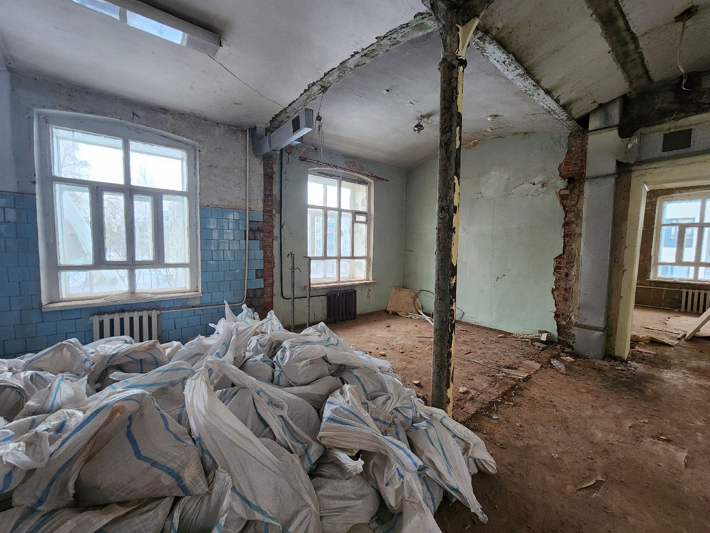 вертикалки, мытищи, школа, ремонт, историческое здание,