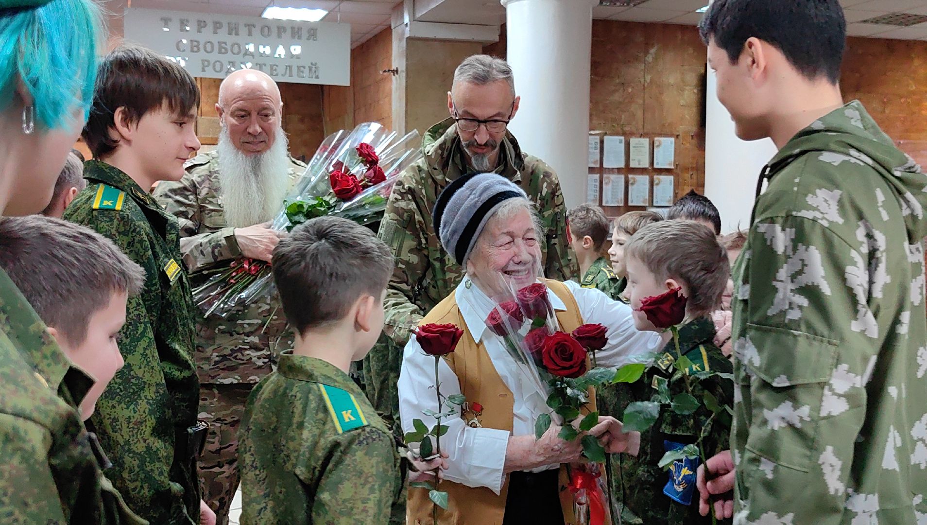 человек-легенда, Тамара Грачева, урок мужества, юнармия, ветеран, блокадница, блокадный Ленинград,