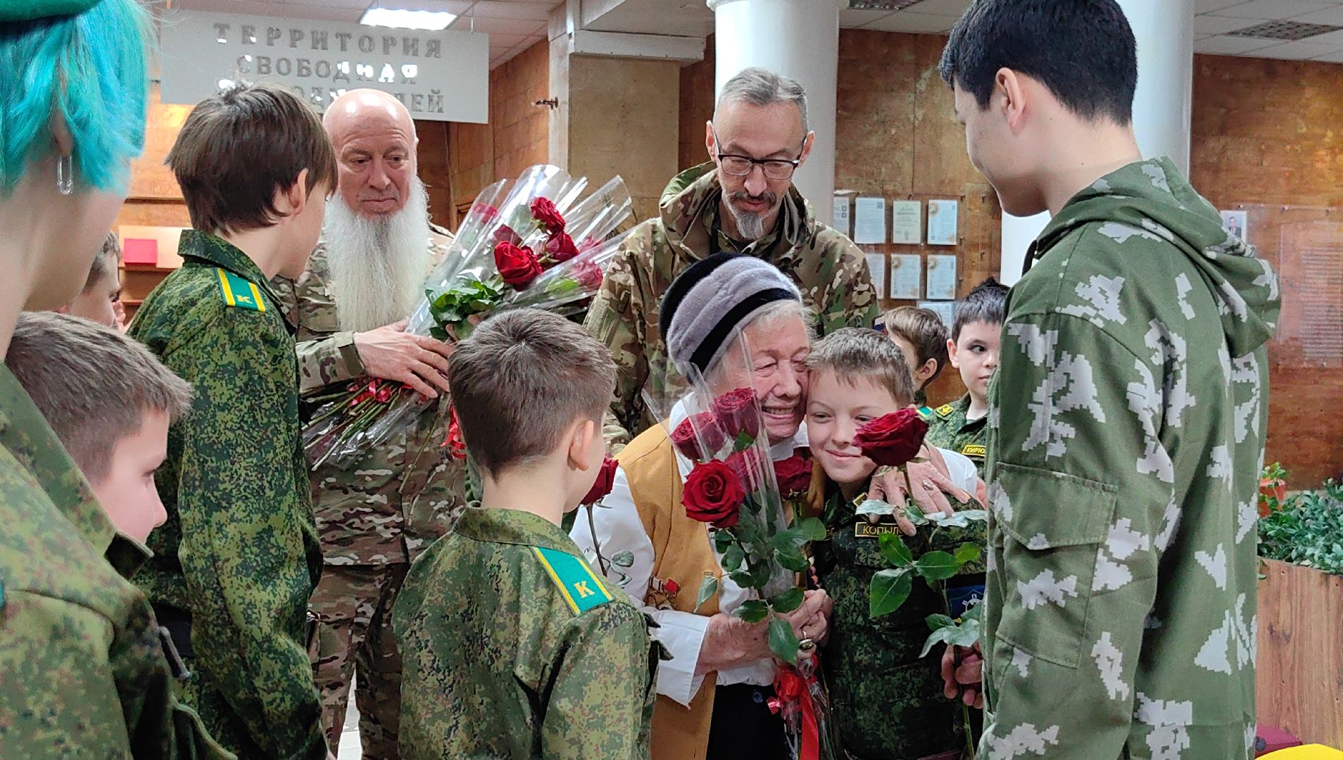 человек-легенда, Тамара Грачева, урок мужества, юнармия, ветеран, блокадница, блокадный Ленинград,