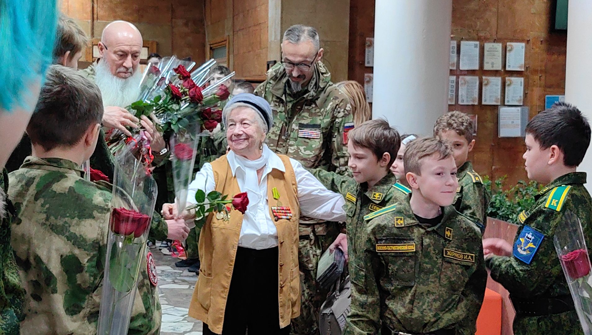 человек-легенда, Тамара Грачева, урок мужества, юнармия, ветеран, блокадница, блокадный Ленинград,