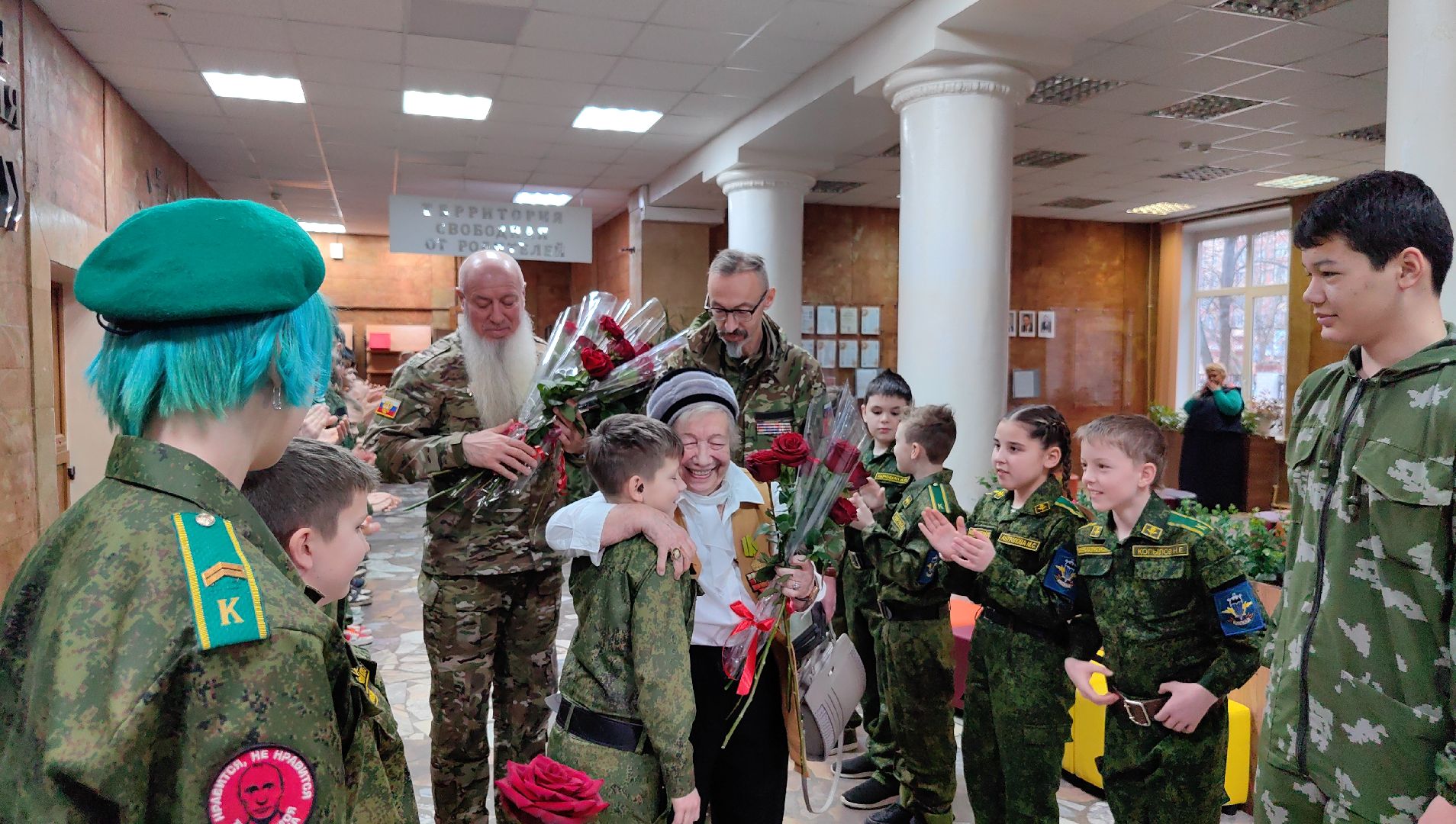 человек-легенда, Тамара Грачева, урок мужества, юнармия, ветеран, блокадница, блокадный Ленинград,