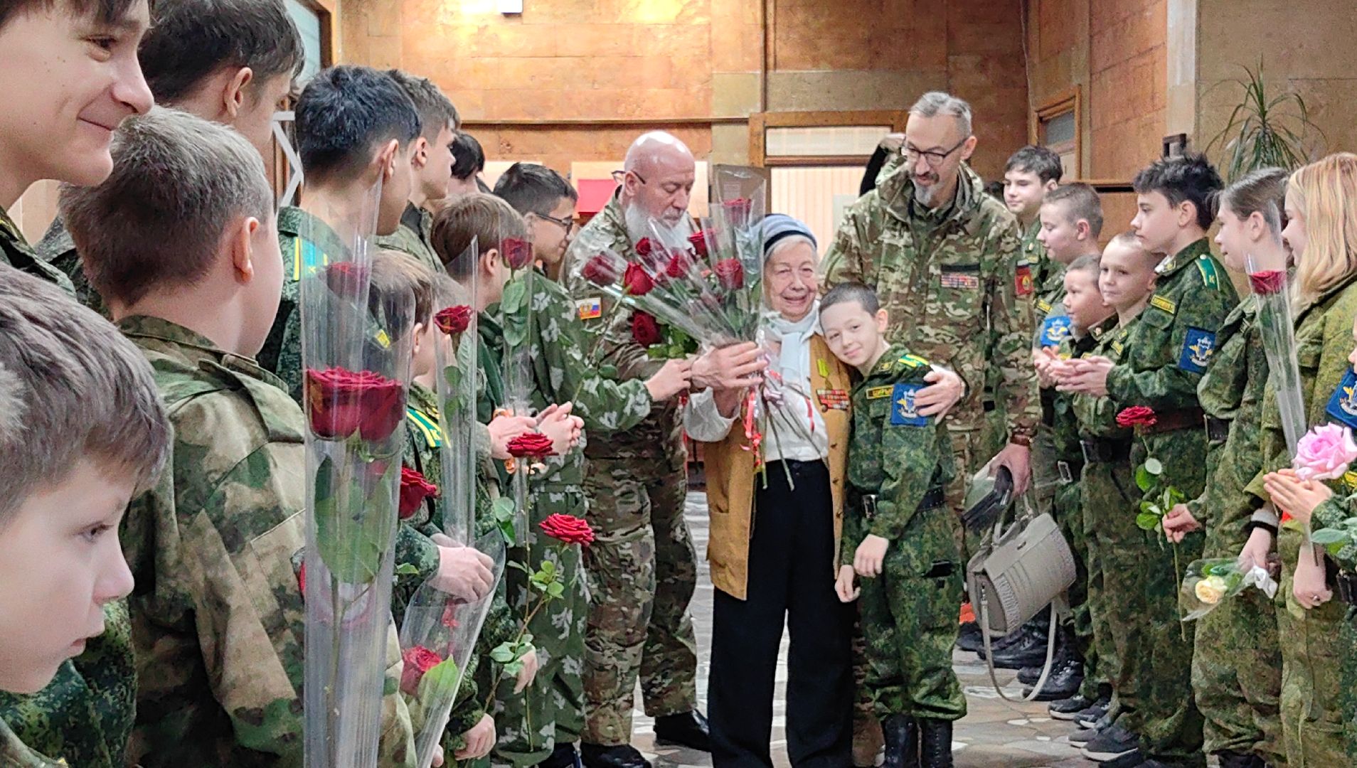 человек-легенда, Тамара Грачева, урок мужества, юнармия, ветеран, блокадница, блокадный Ленинград,