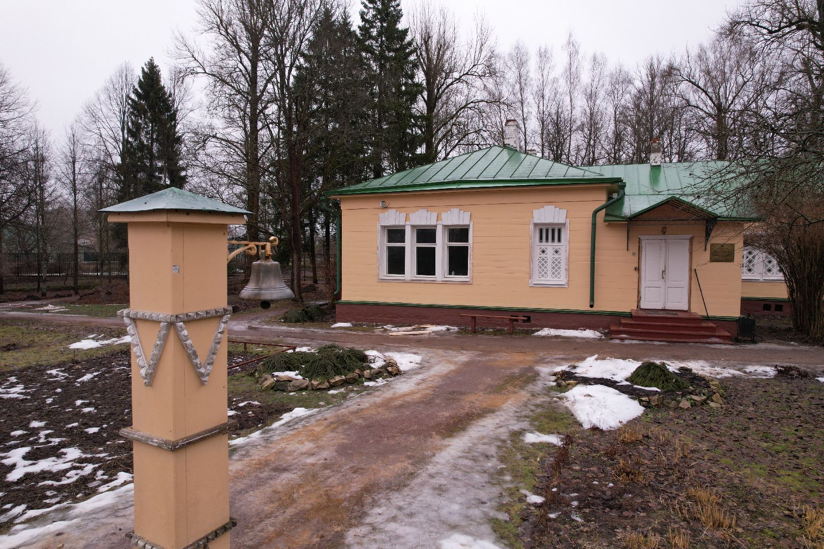 видео с коптера, чехов, музей-заповедник