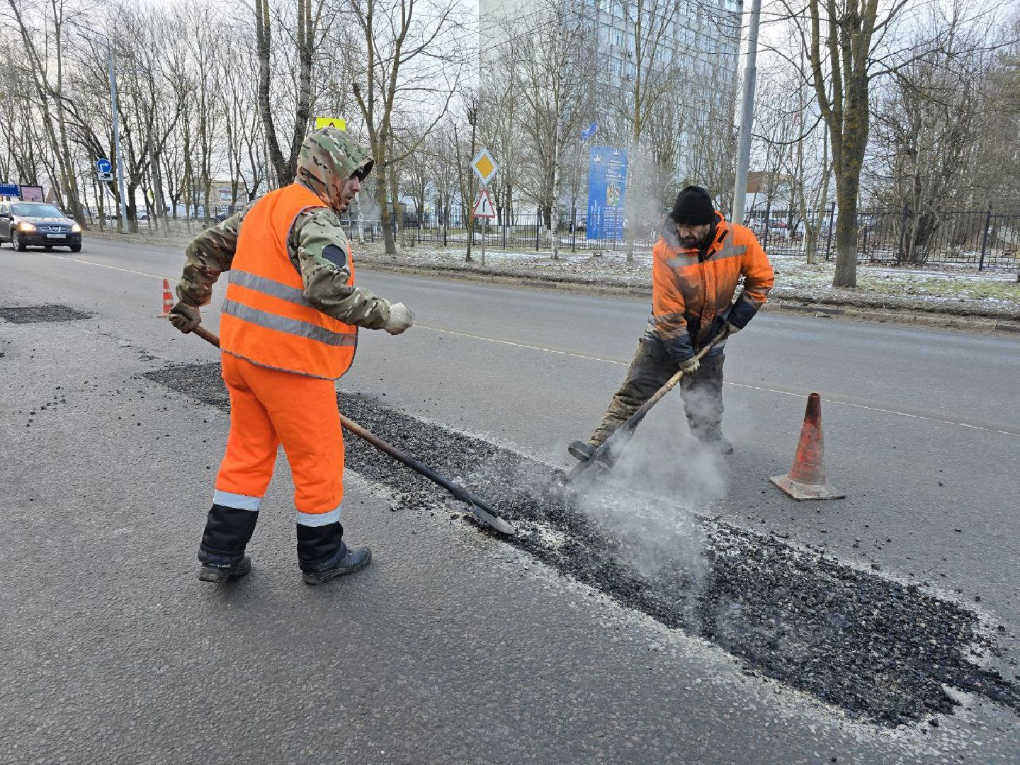 можайск, можайский муниципальный округ, подмосковье, дороги, ямочный ремонт, ремонт дорог, вертикакли,