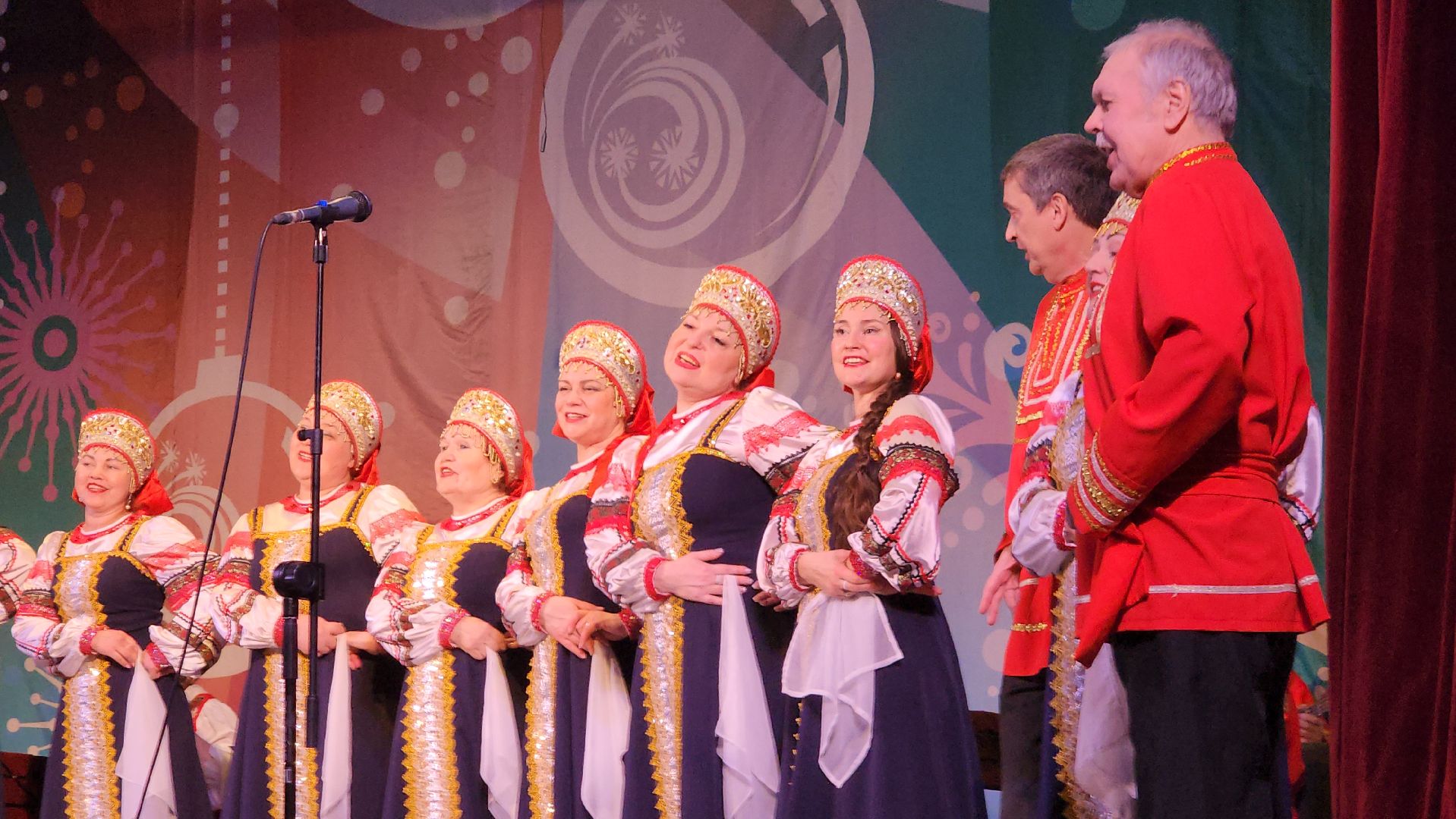 вертикалки, пушкино, концерт, русские народные песни, зима, народные инструменты, хор,