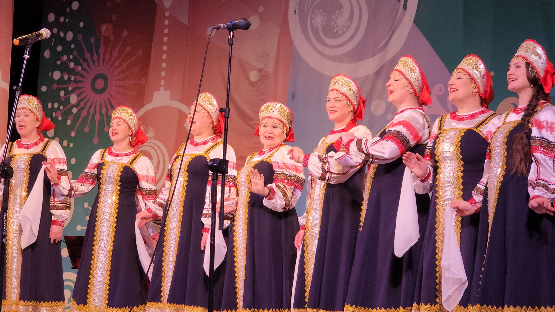 вертикалки, пушкино, концерт, русские народные песни, зима, народные инструменты, хор,