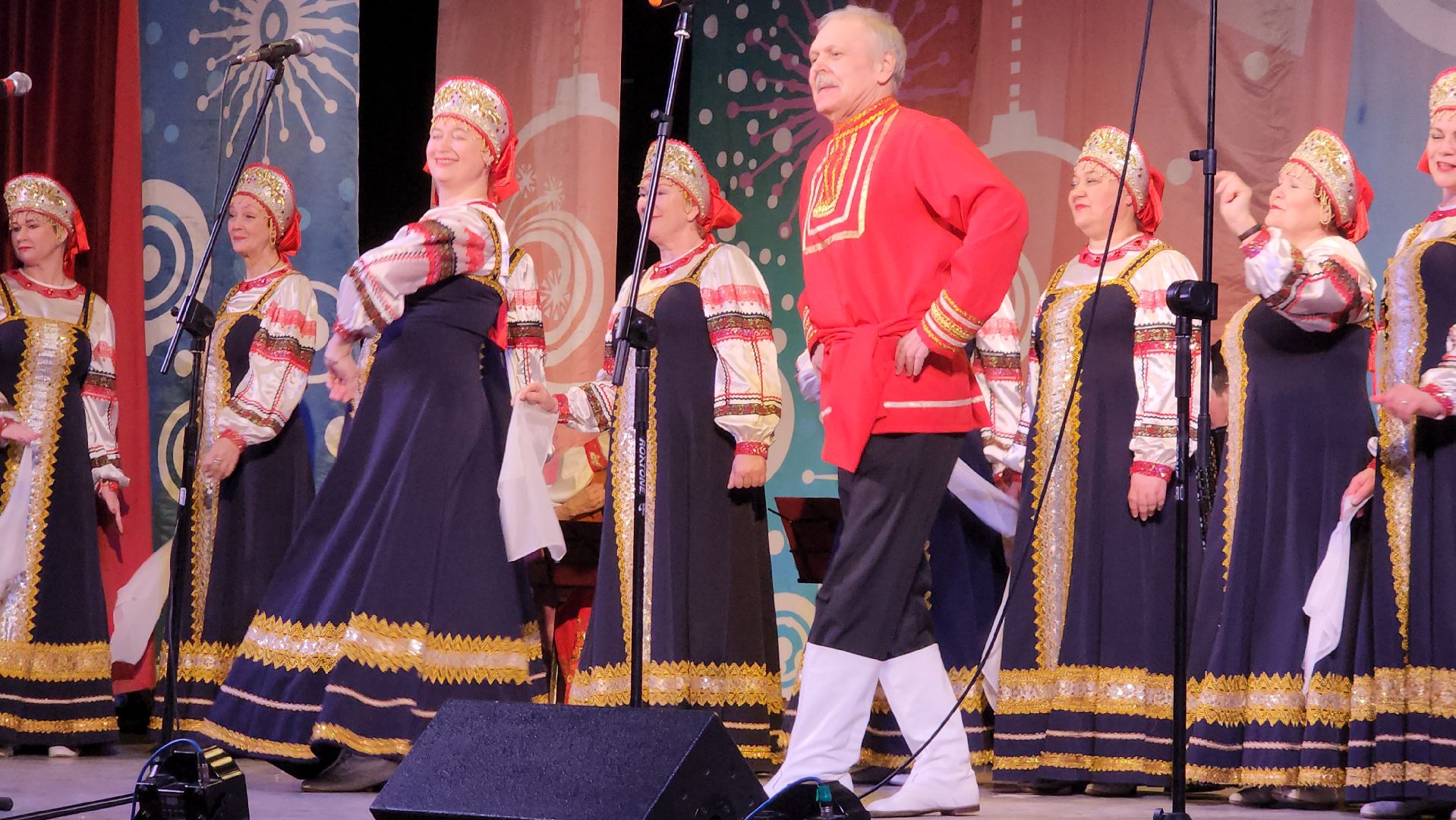 вертикалки, пушкино, концерт, русские народные песни, зима, народные инструменты, хор,